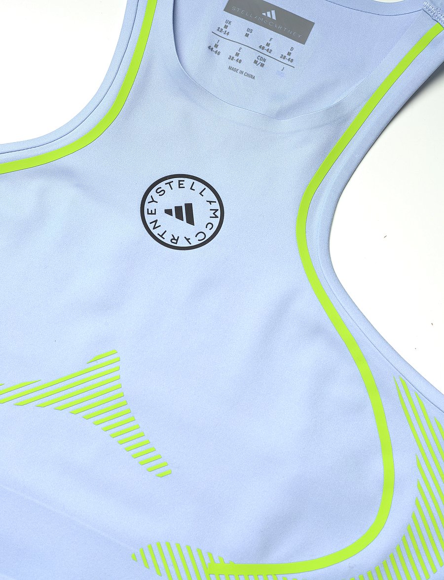 adidas by Stella McCartney - aSMC TPA CR - crop tops - glowblue - 3