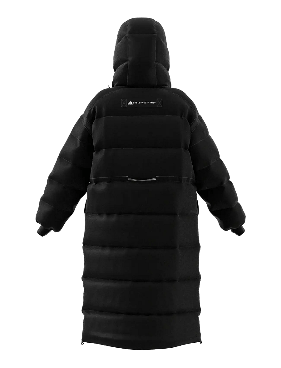 adidas by Stella McCartney - aSMC LONG PUFFA - black - 2