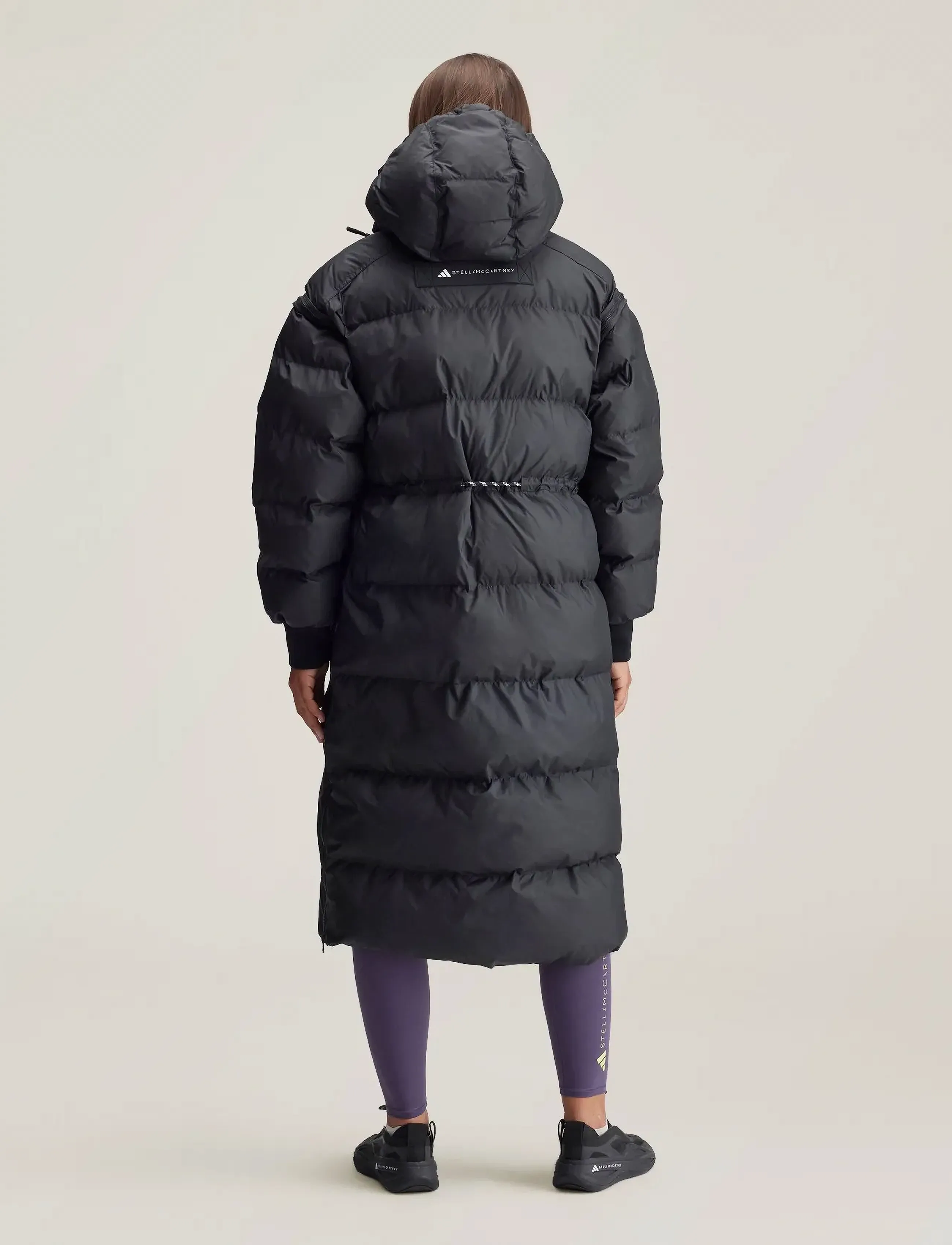 adidas by Stella McCartney - aSMC LONG PUFFA - black - 5