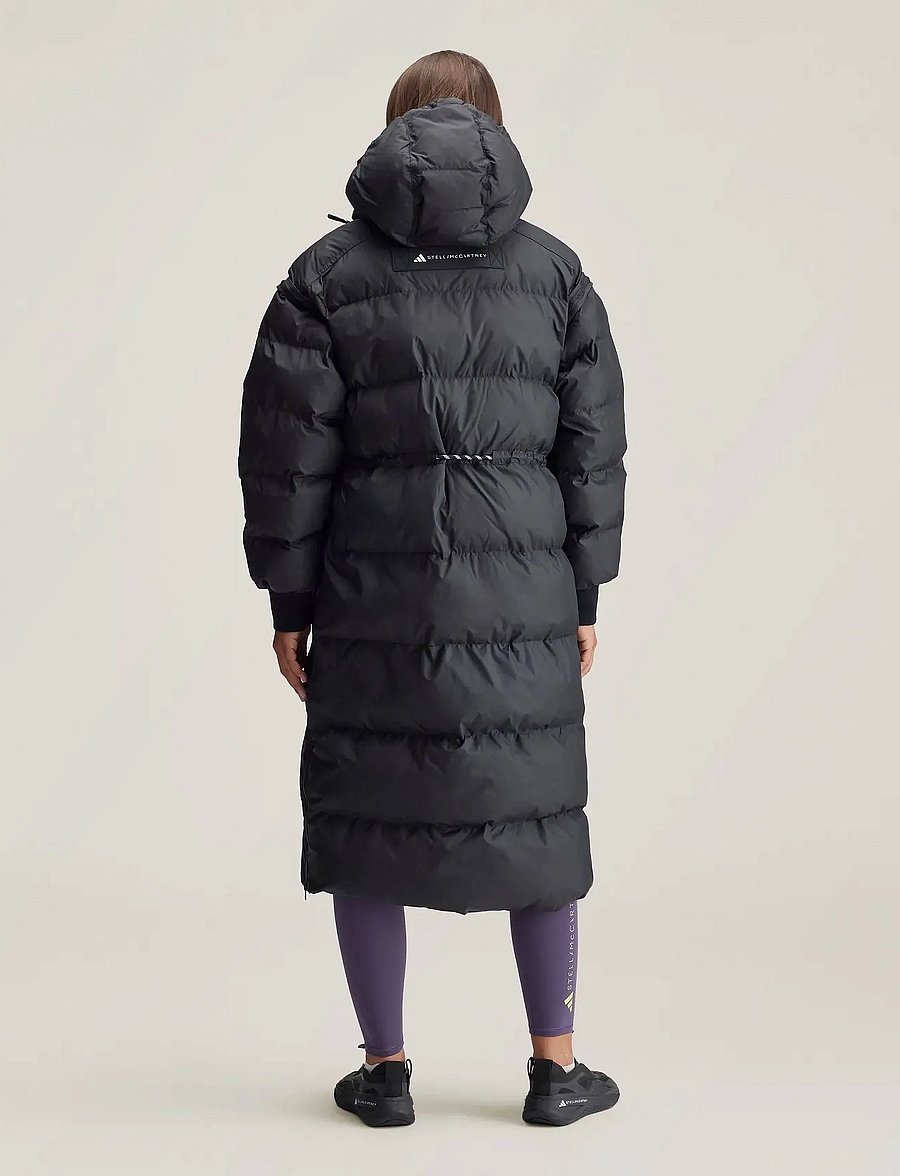 adidas by Stella McCartney - aSMC LONG PUFFA - black - 5