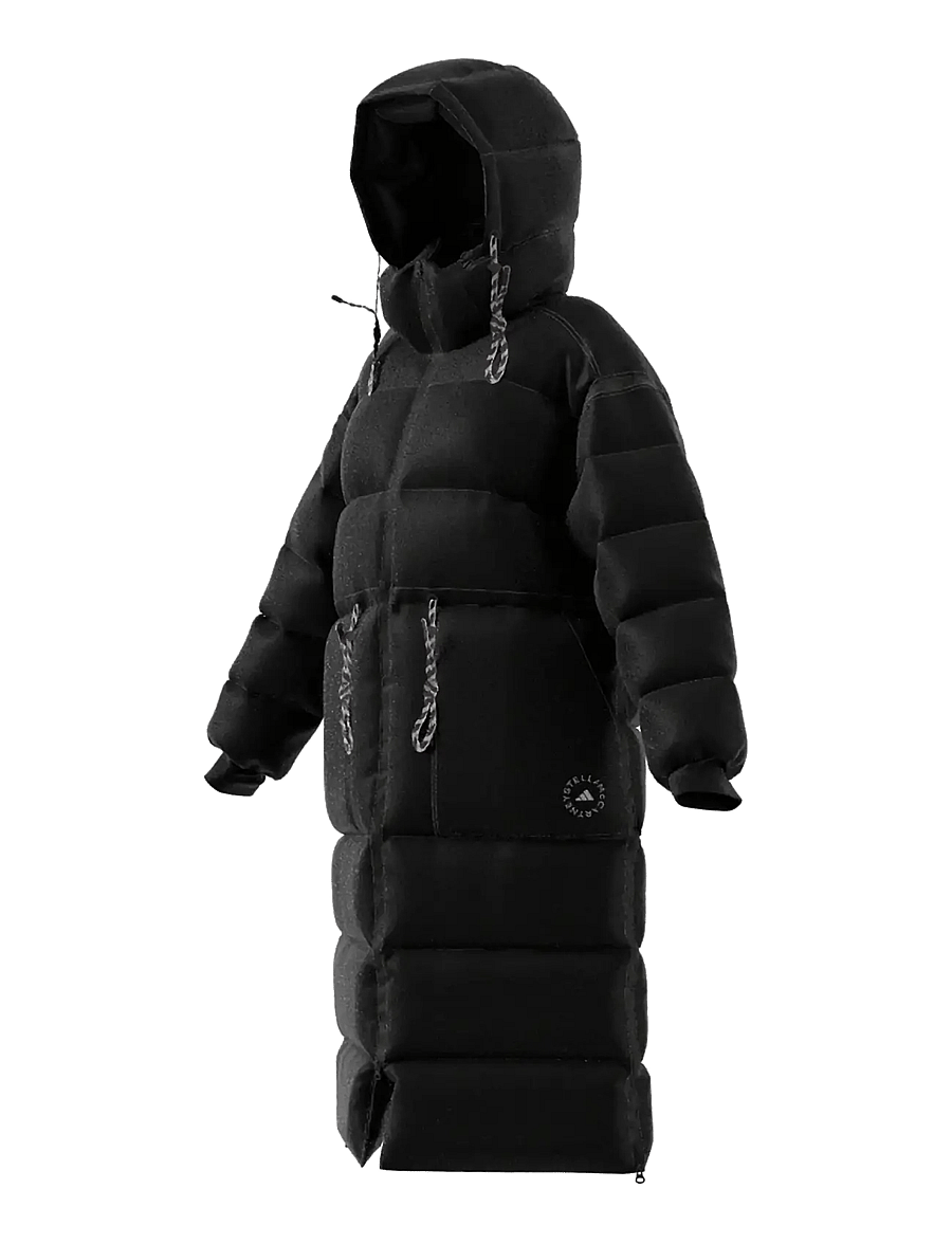 adidas by Stella McCartney - aSMC LONG PUFFA - black - 3