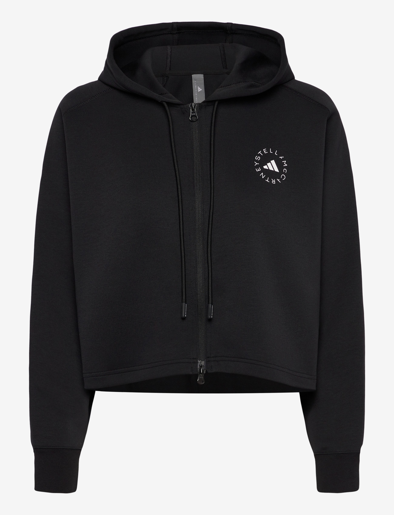 adidas by Stella McCartney - aSMC CRO HOODIE - oberteile - black - 0