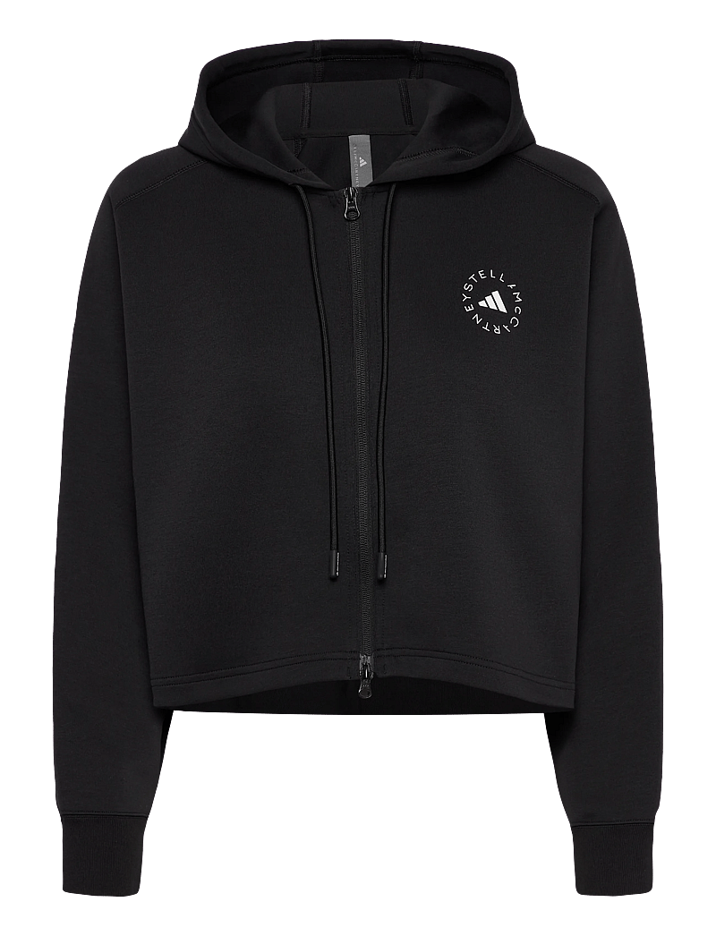 adidas by Stella McCartney - aSMC CRO HOODIE - oberteile - black - 0