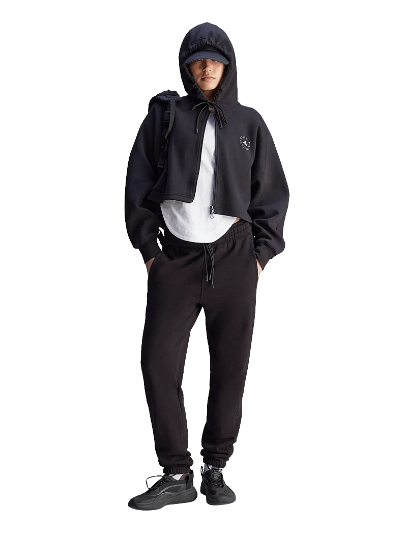 adidas by Stella McCartney - aSMC CRO HOODIE - oberteile - black - 0