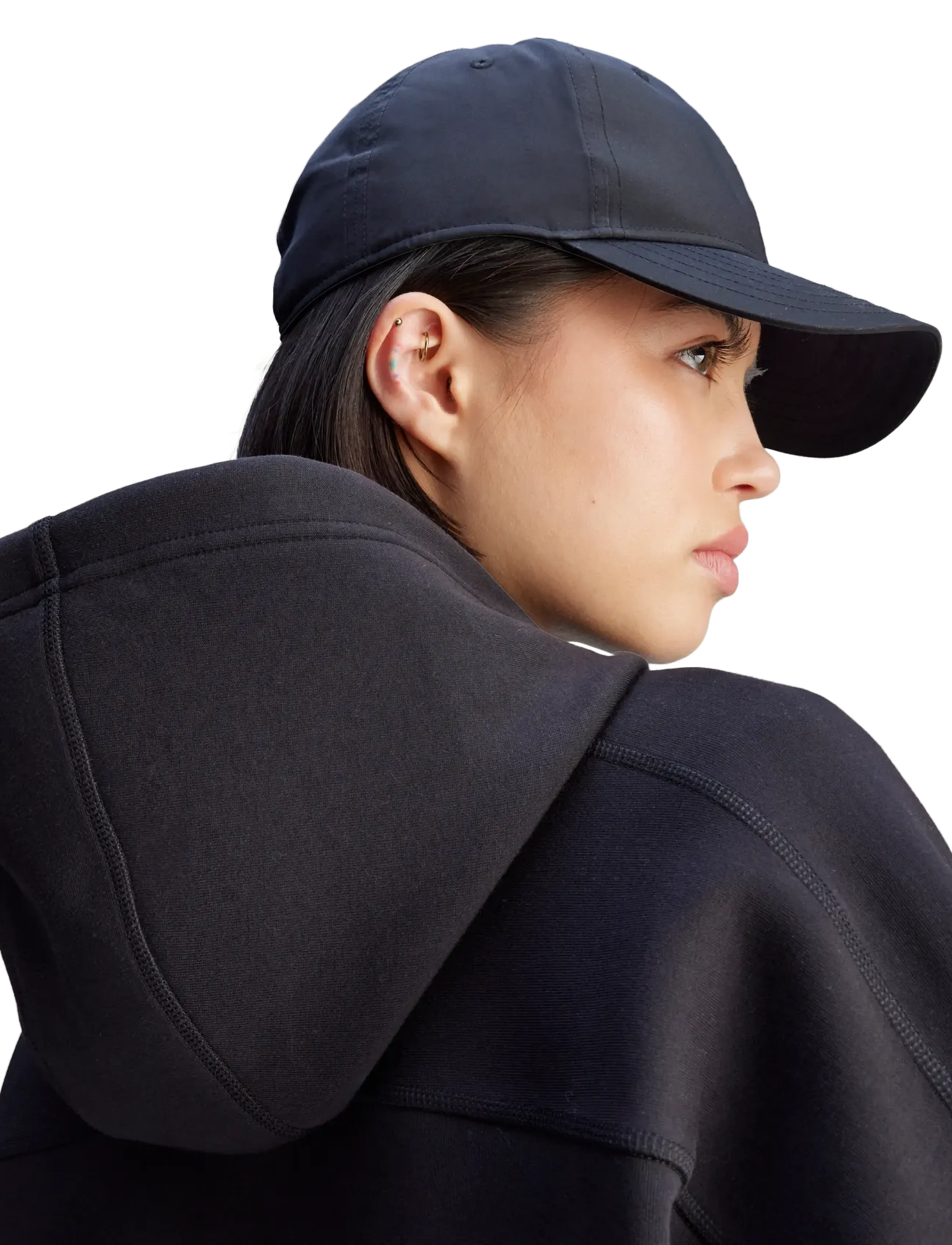 adidas by Stella McCartney - aSMC CRO HOODIE - megztiniai ir džemperiai - black - 4