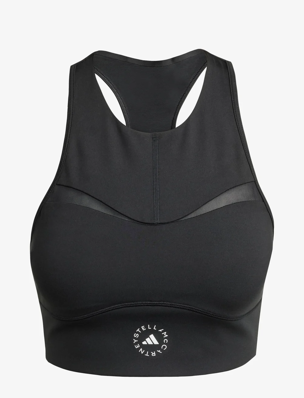 adidas by Stella McCartney - aSMC TPR CROP - crop tops - black - 1