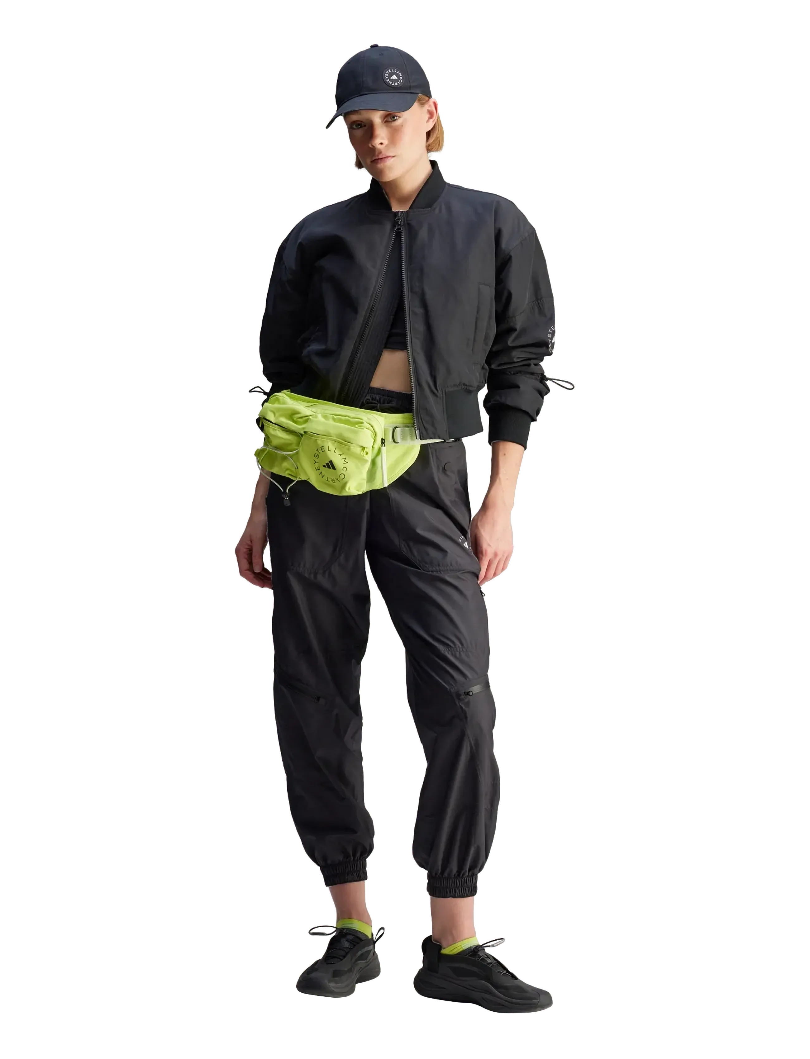 adidas by Stella McCartney aSMC SW BOM CRO - Ytterkläder - BLACK / black