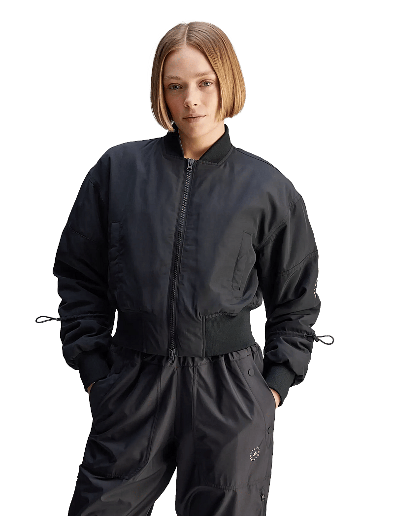 adidas by Stella McCartney - aSMC SW BOM CRO - träningsjackor - black - 2