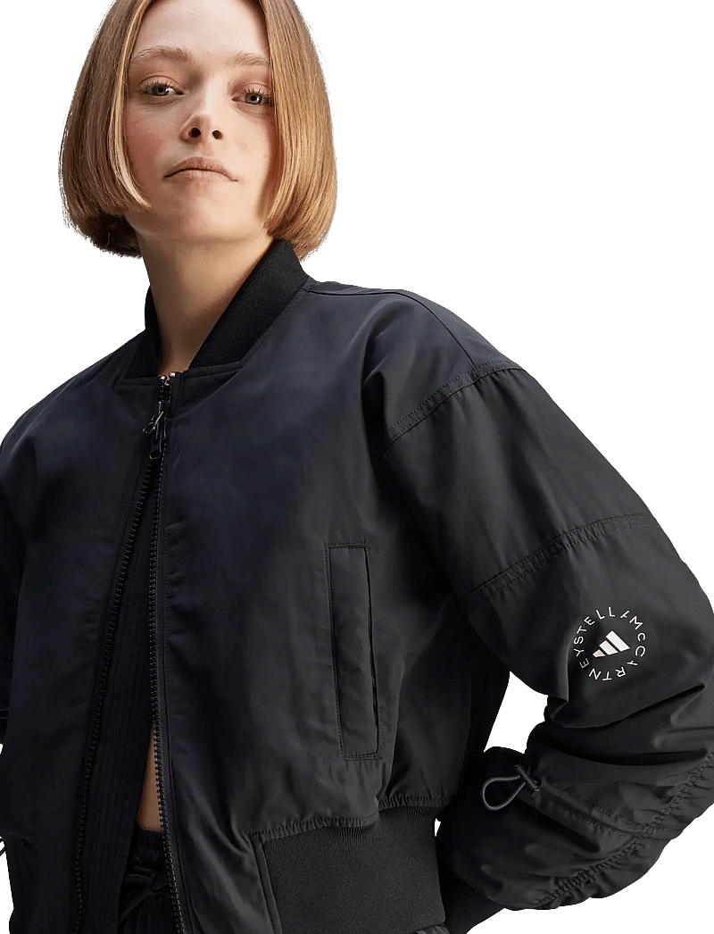 adidas by Stella McCartney - aSMC SW BOM CRO - träningsjackor - black - 3