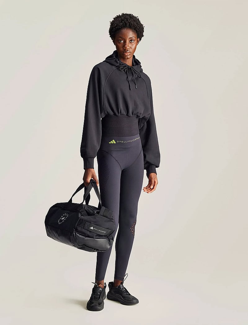 adidas by Stella McCartney - aSMC CR HOODIE - huvtröjor - black - 0