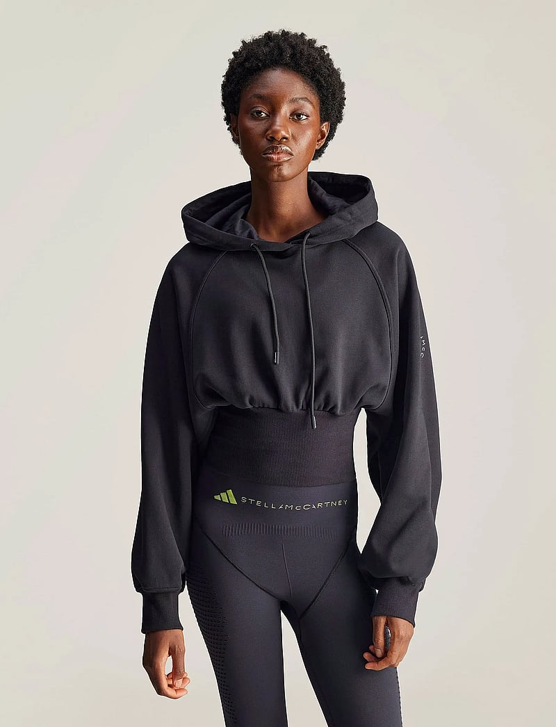 adidas by Stella McCartney - aSMC CR HOODIE - huvtröjor - black - 4