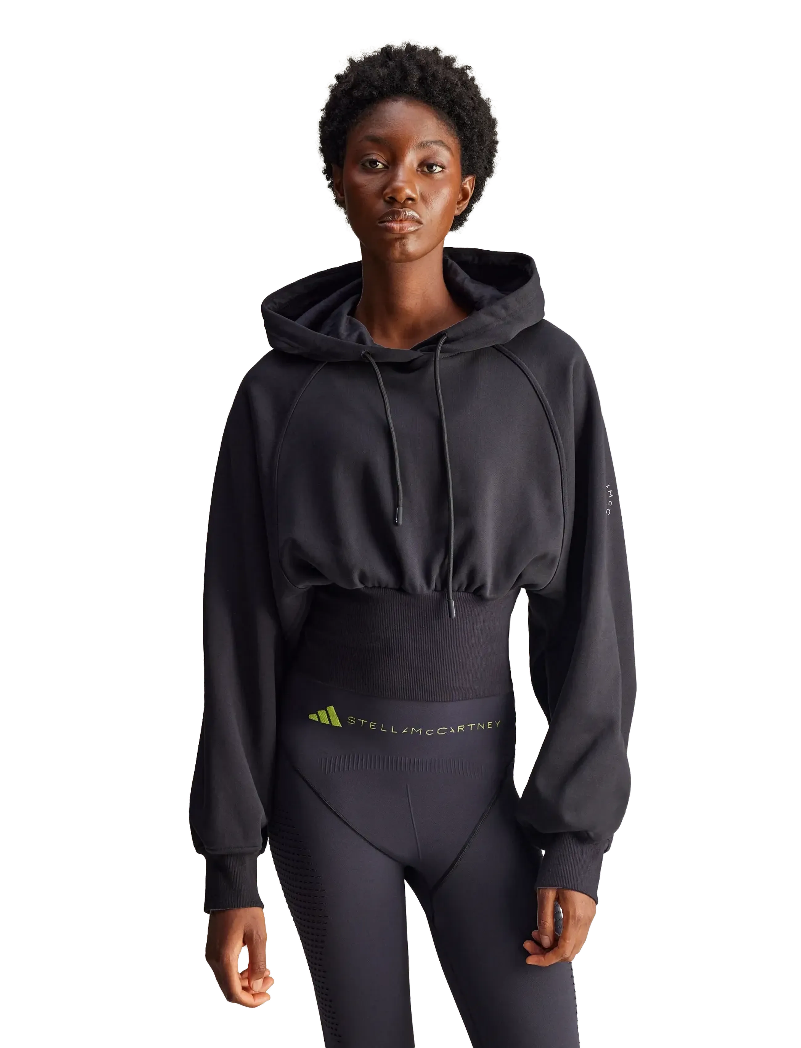 adidas by Stella McCartney - aSMC CR HOODIE - hættetrøjer - black - 4
