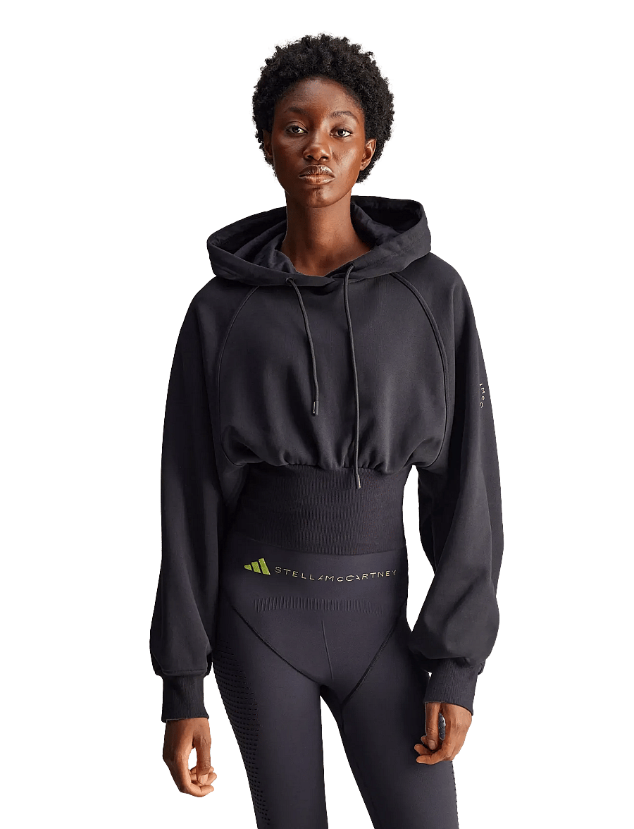 adidas by Stella McCartney - aSMC CR HOODIE - hættetrøjer - black - 4
