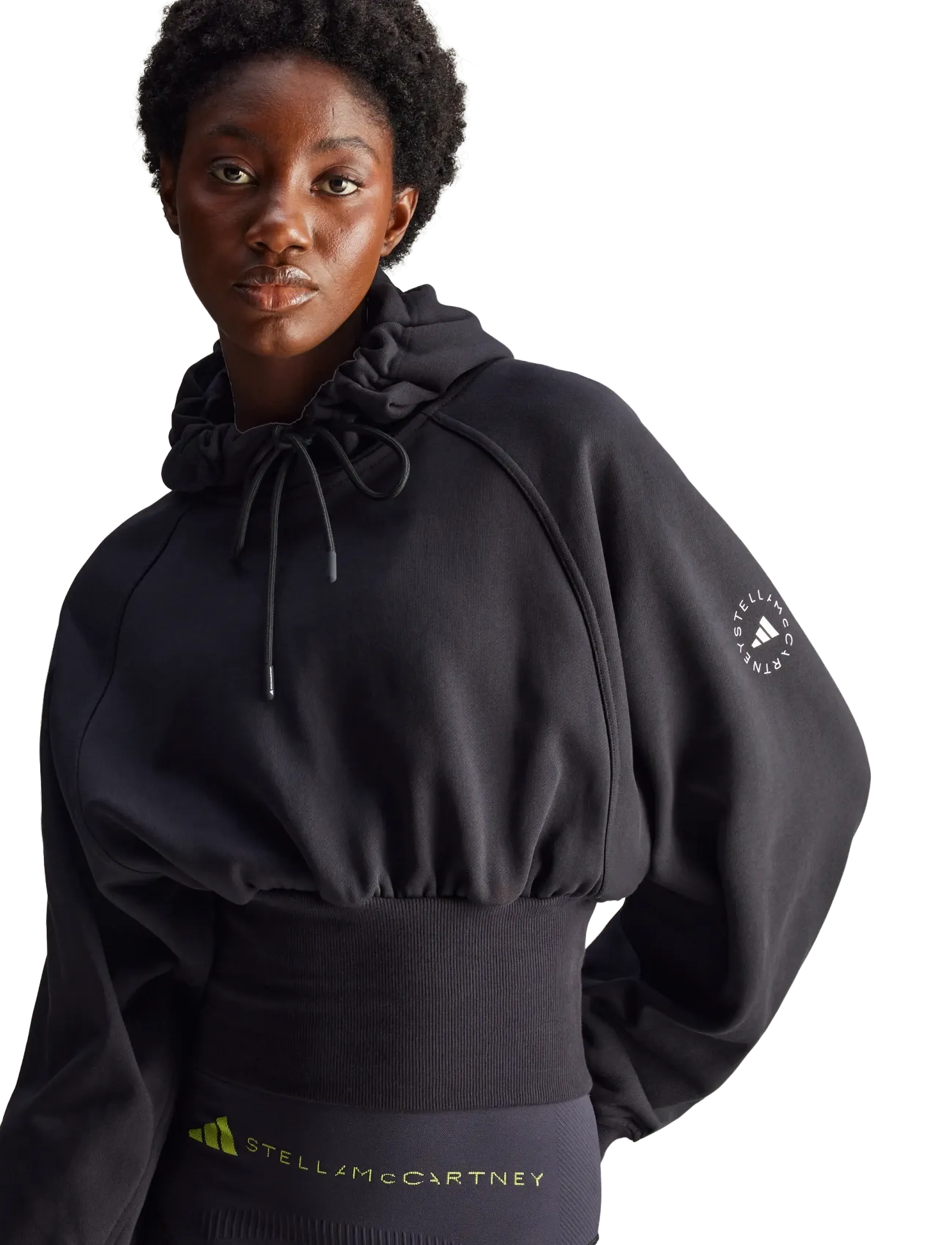 adidas by Stella McCartney - aSMC CR HOODIE - hættetrøjer - black - 5