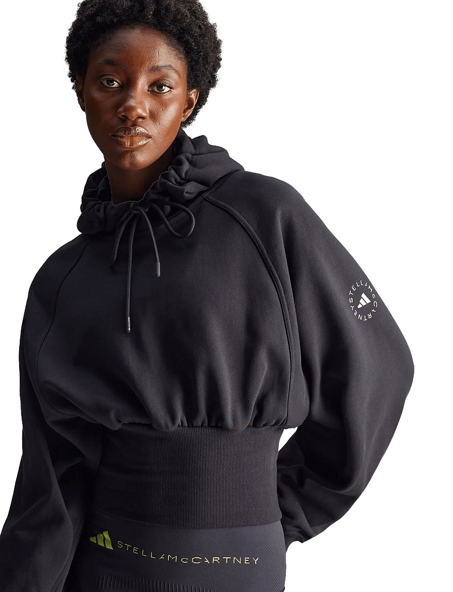 adidas by Stella McCartney - aSMC CR HOODIE - hættetrøjer - black - 5
