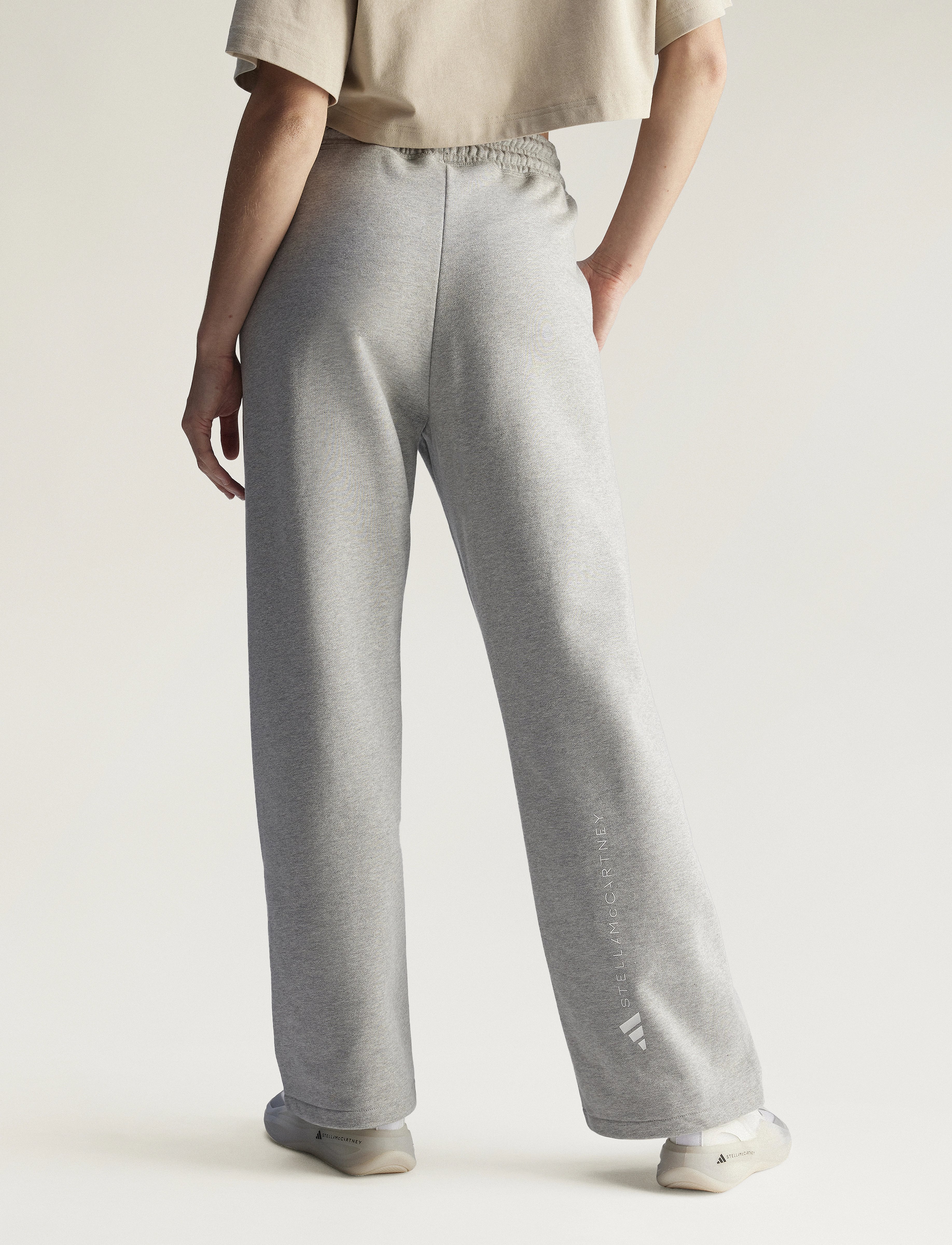 adidas by Stella McCartney - aSMC STRAIGHT P - treniņbikses - mgreyh - 5