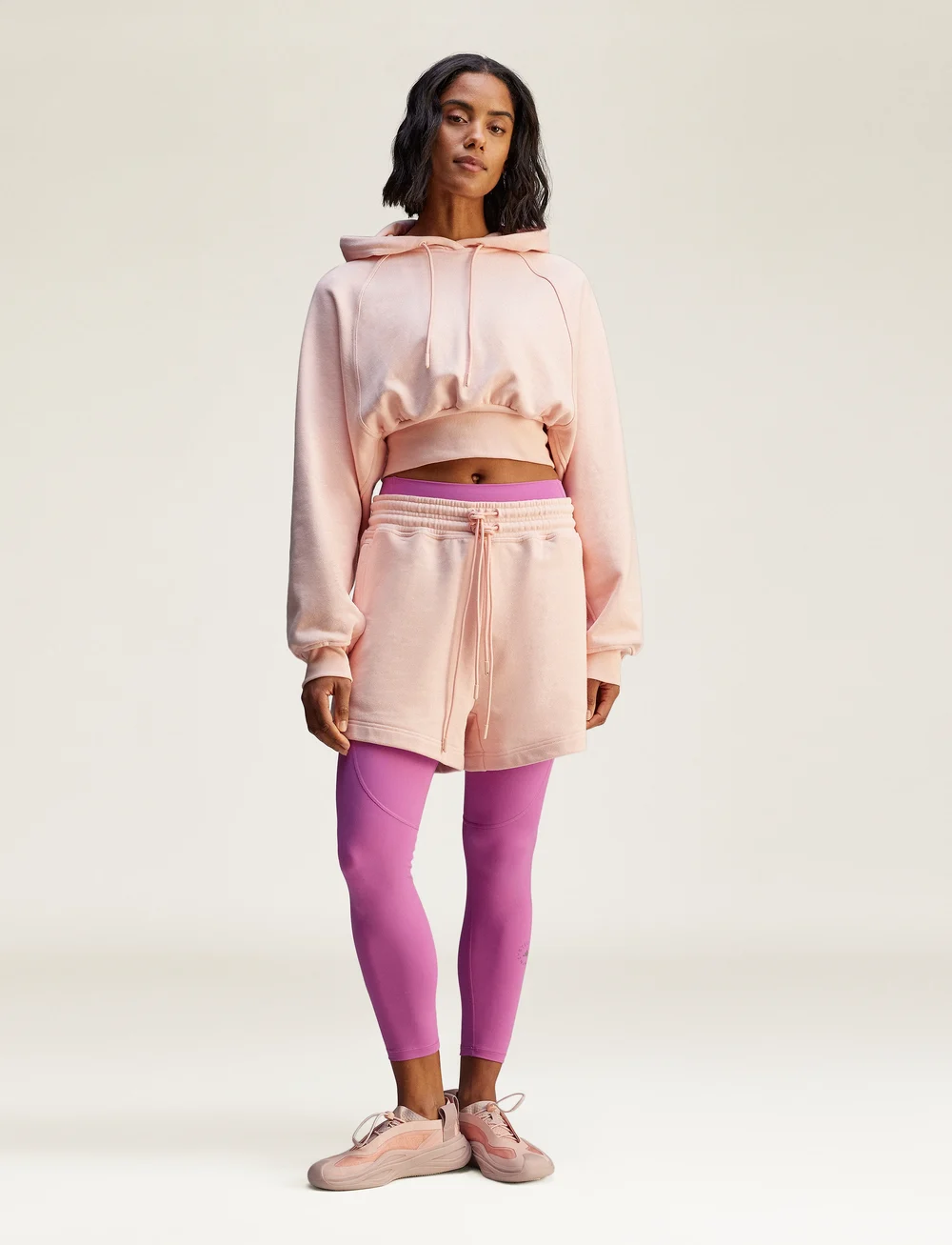 adidas by Stella McCartney - aSMC TERRY SHO - nederdelar - vappnk - 4