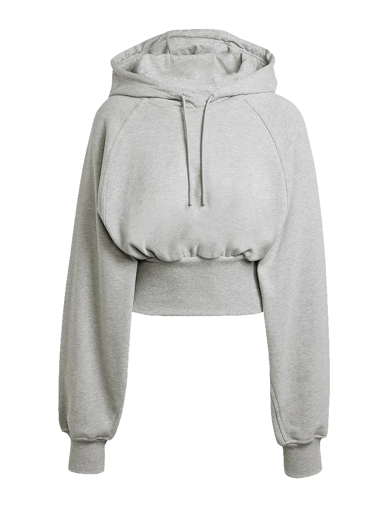 adidas by Stella McCartney - aSMC CR HOODIE - kapuzenpullover - mgreyh - 0