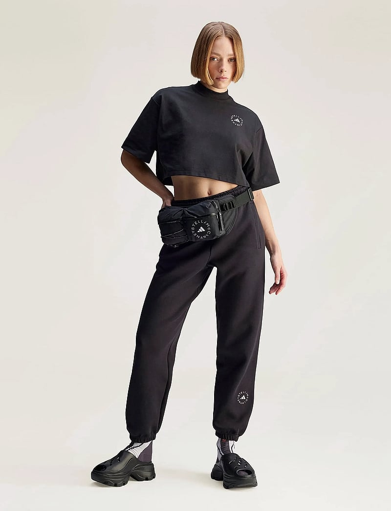 adidas by Stella McCartney - aSMC CR T - crop tops - black - 0