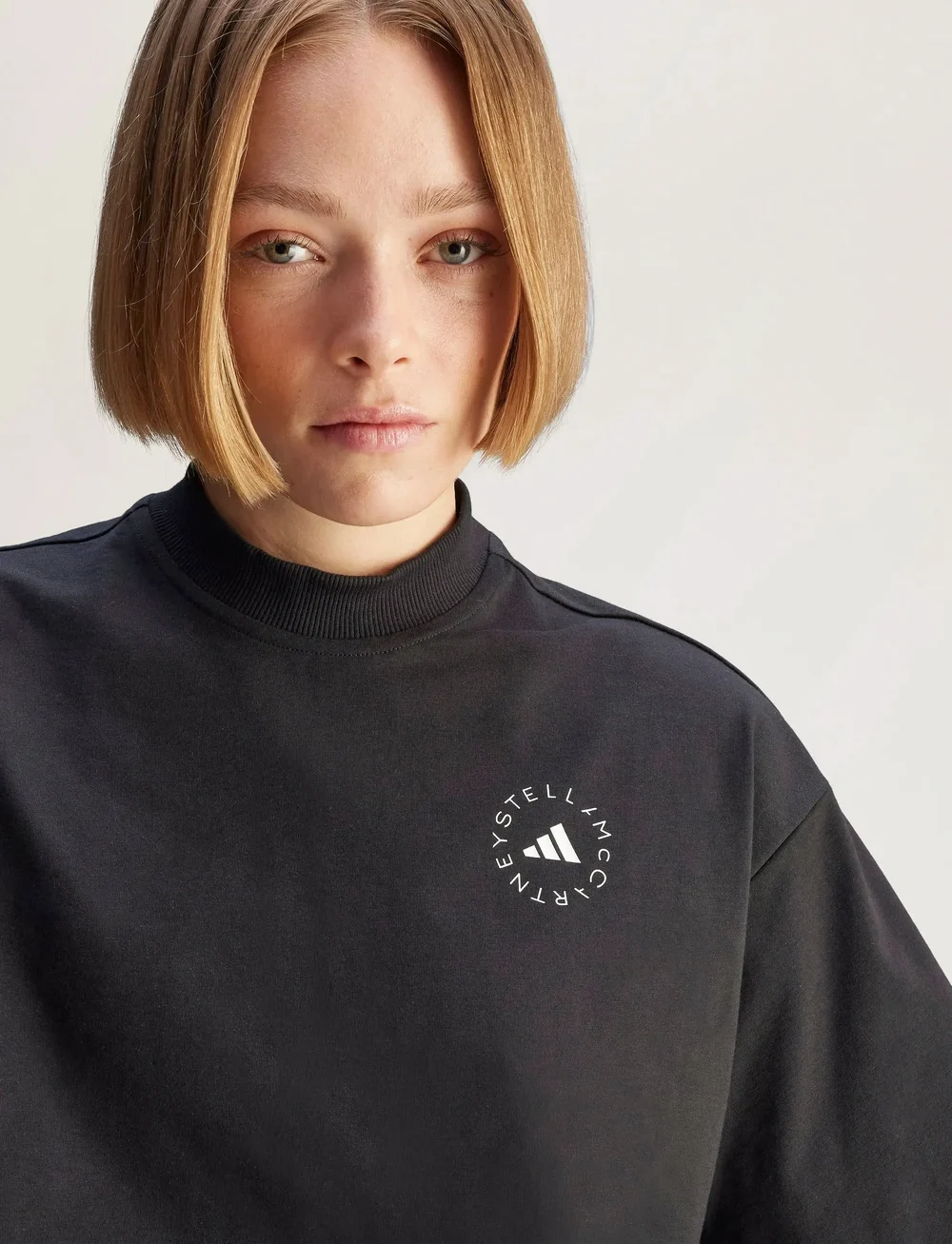 adidas by Stella McCartney - aSMC CR T - Īsi topi - black - 4