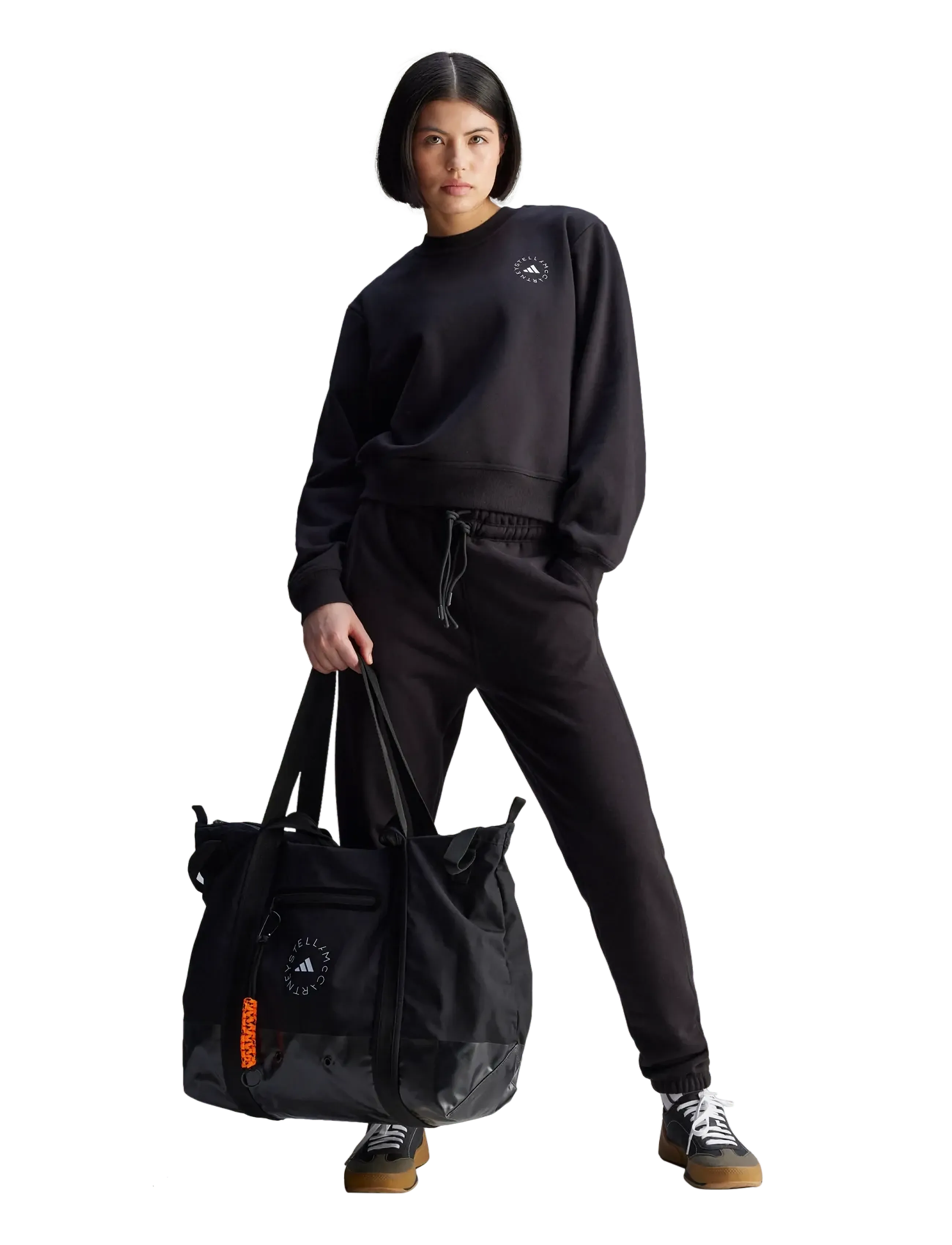 adidas by Stella McCartney - aSMC REG SW SH - sport - black - 2