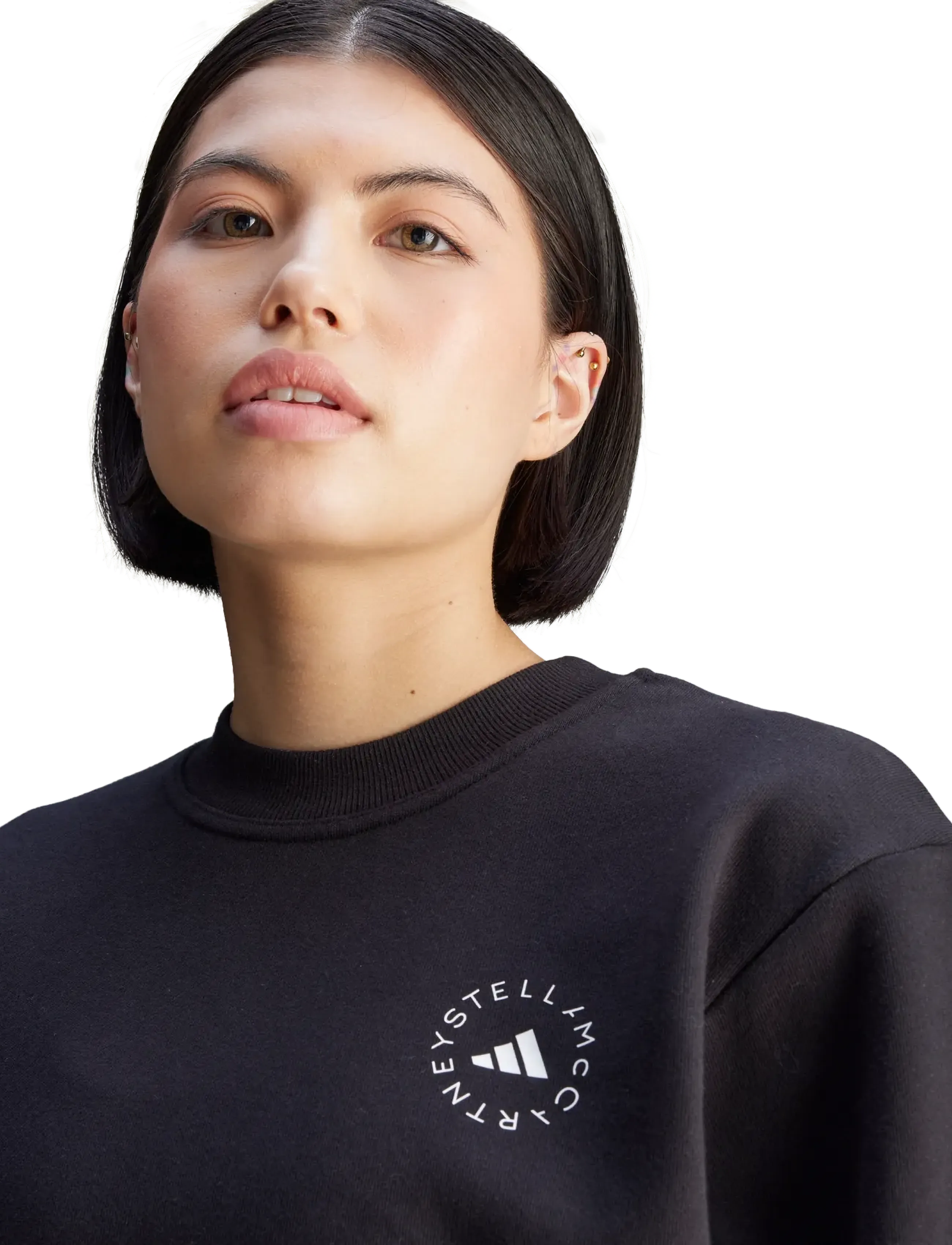 adidas by Stella McCartney - aSMC REG SW SH - sport - black - 4