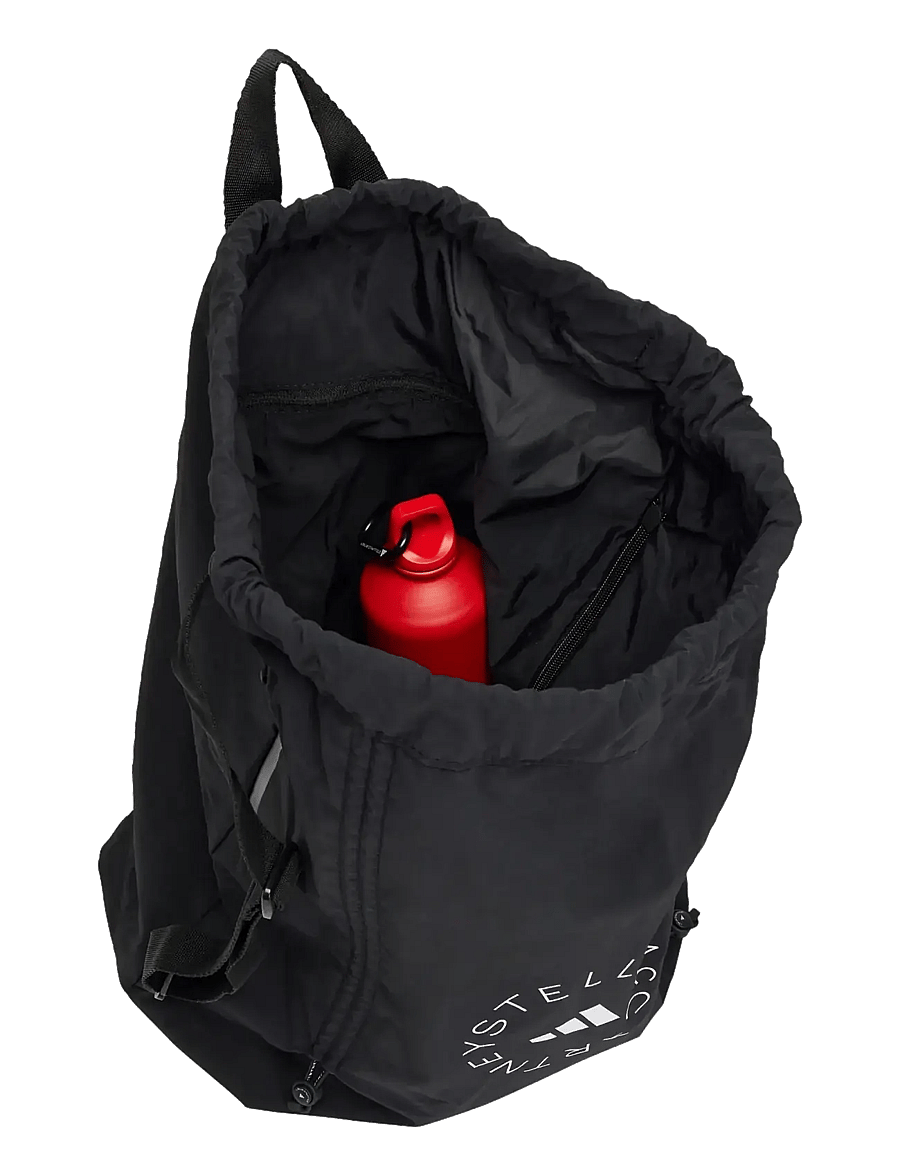 adidas by Stella McCartney - aSMC GYMSACK - træningstasker - black/white - 2