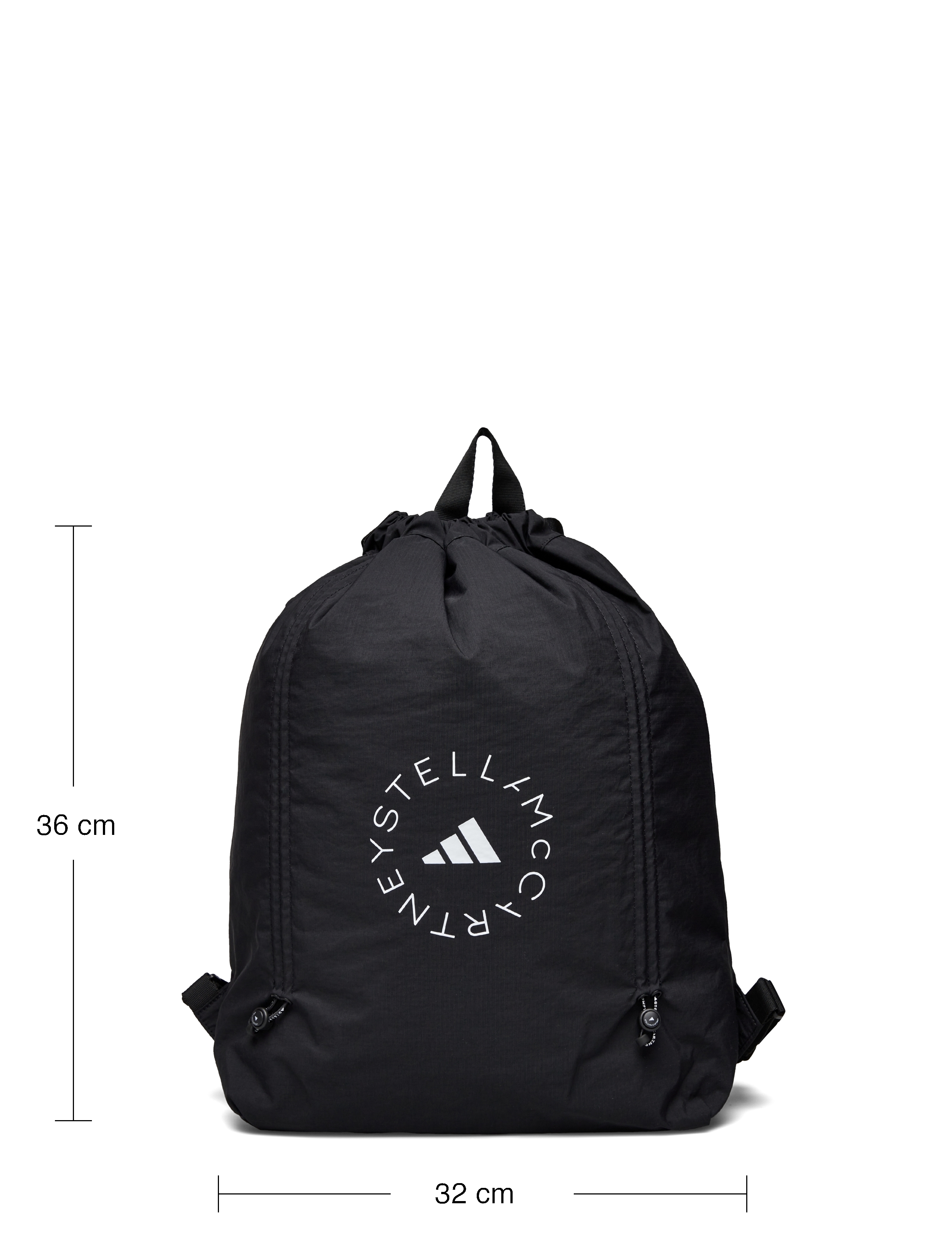 adidas by Stella McCartney - aSMC GYMSACK - black/white - 5