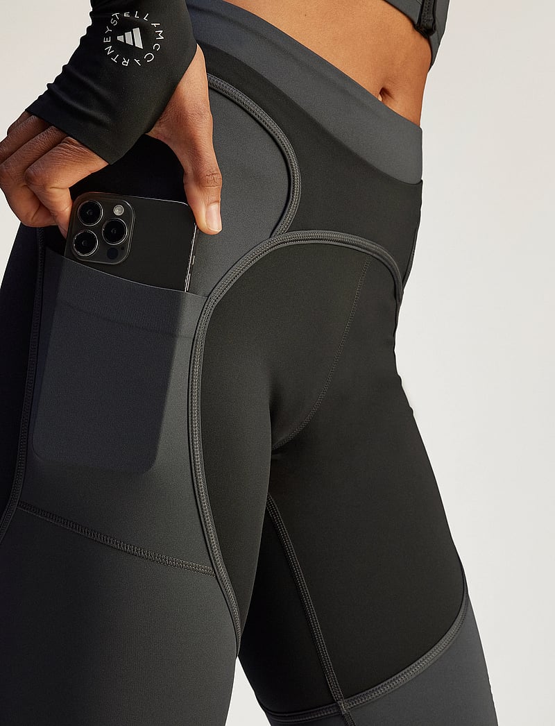 adidas by Stella McCartney - aSMC TT BIKE L - træningstights - black/carbon - 3