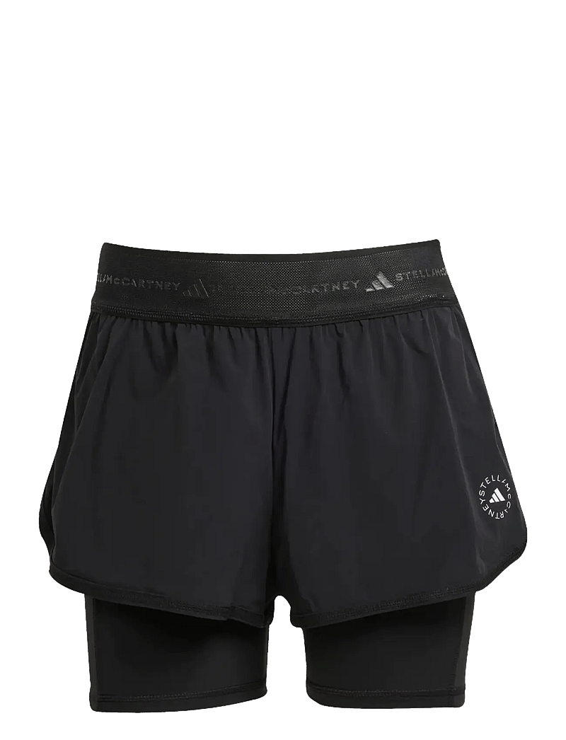 adidas by Stella McCartney - aSMC TPR 2IN1S - shorts - black - 1