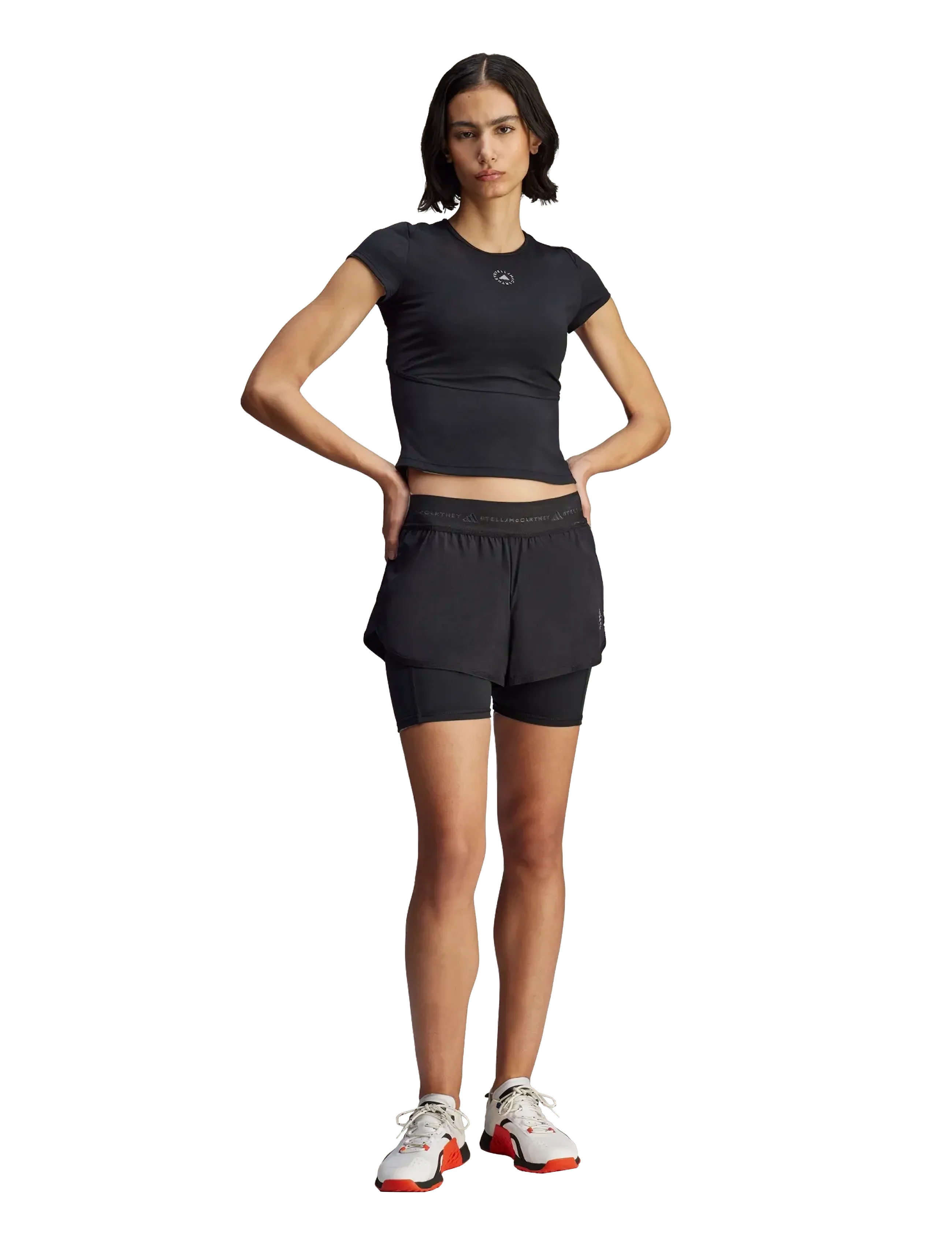 adidas by Stella McCartney Asmc Tpr 2In1S, M, Black