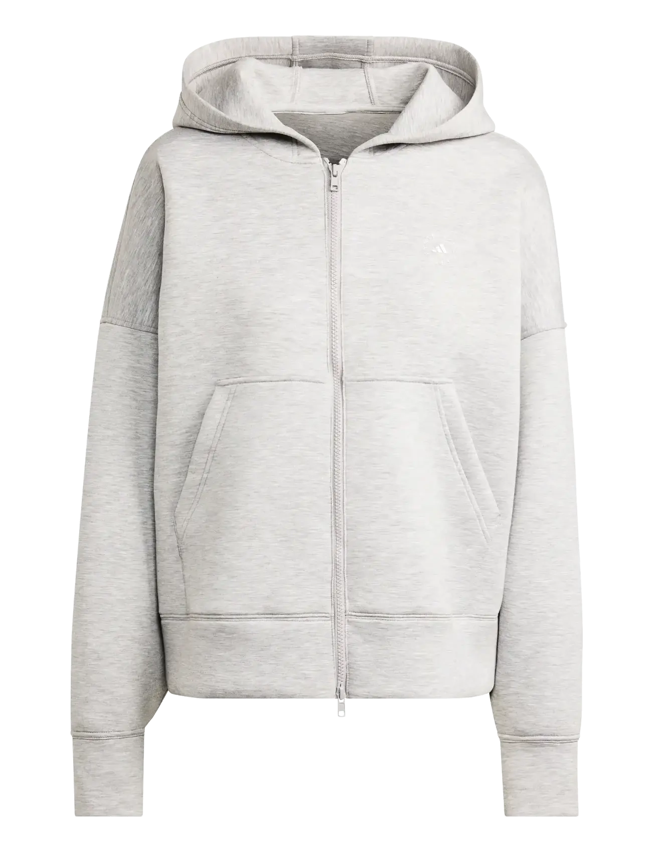 adidas by Stella McCartney - aSMC SCUBA HD - džemperi ar kapuci - mgreyh - 0