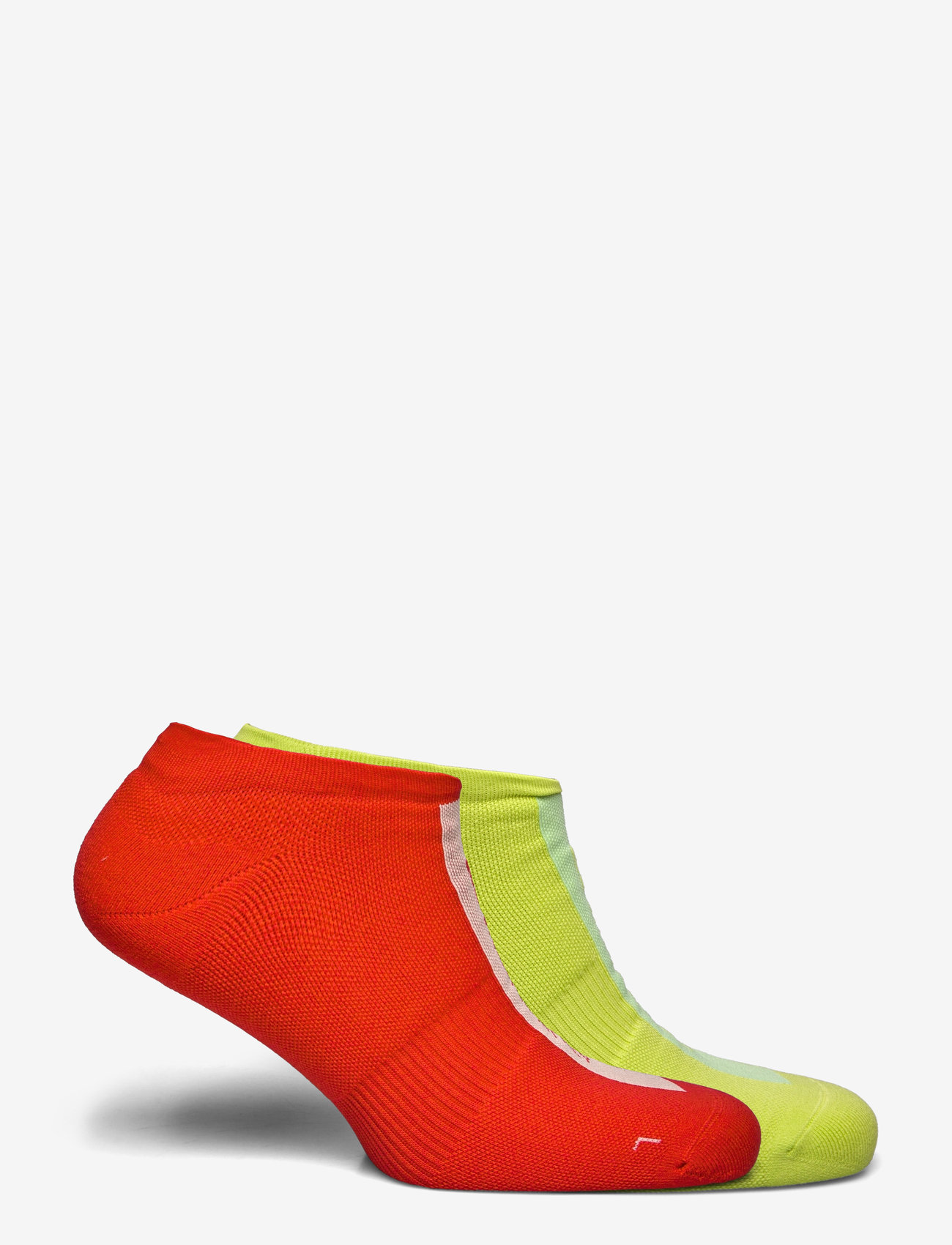 adidas by Stella McCartney - aSMC SOCKS 2P - bahglo/glogrn/actred/ - 4