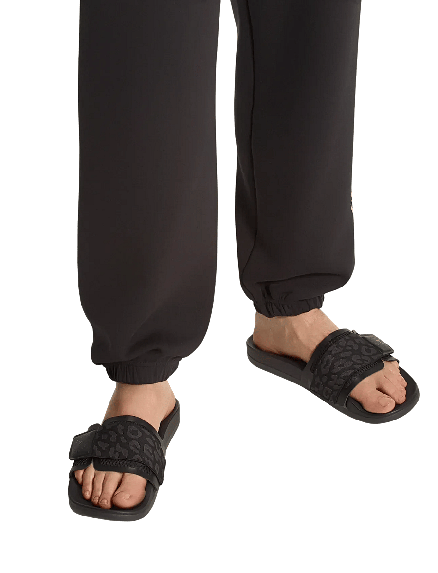 adidas by Stella McCartney - aSMC SLIDE - sandaler & tofflor - cblack/cblack/cblack - 0