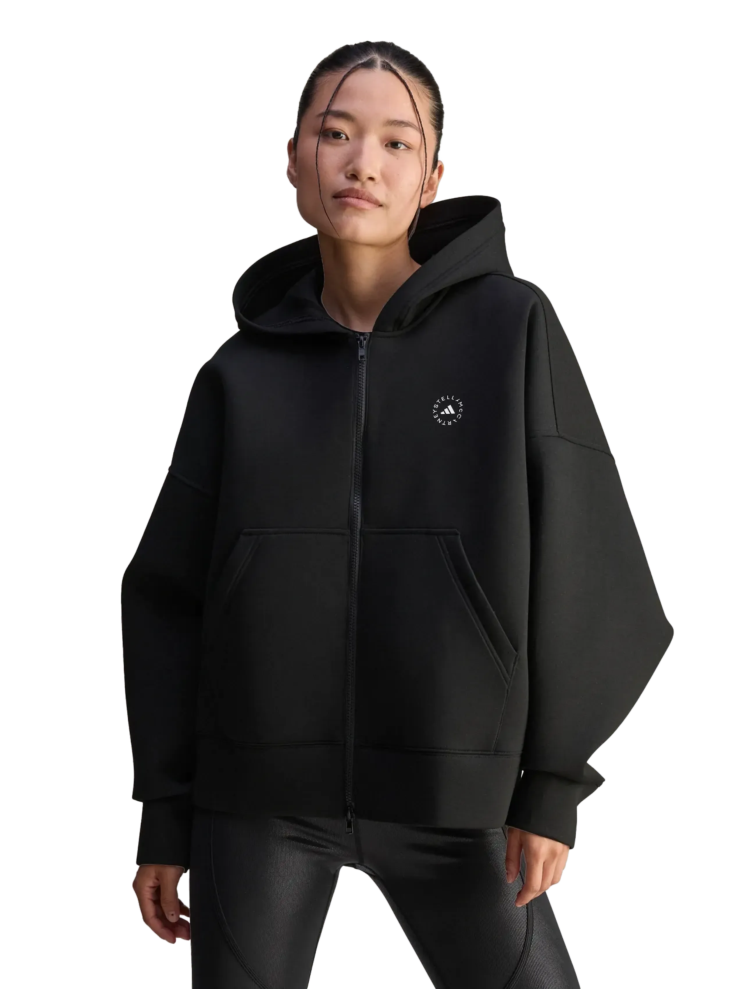 adidas by Stella McCartney - aSMC SCUBA HD - hoodies - black - 2