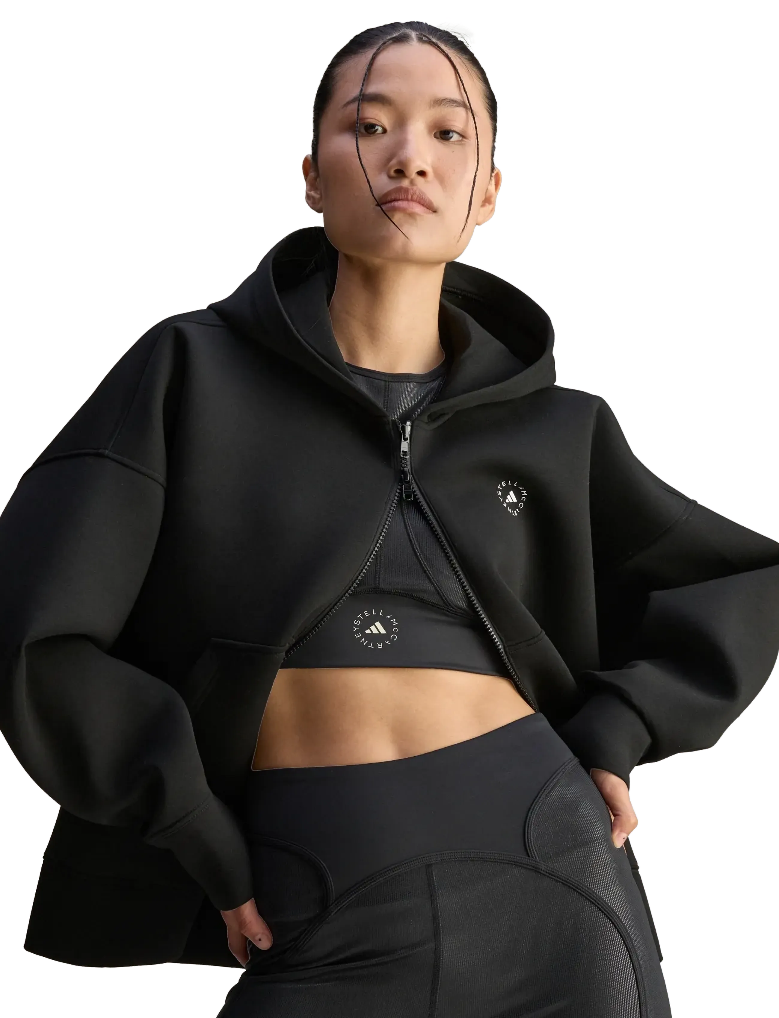 adidas by Stella McCartney - aSMC SCUBA HD - hoodies - black - 4
