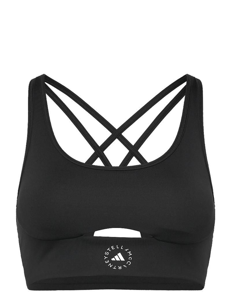adidas by Stella McCartney - aSMC TST BRA - medium support - black - 1