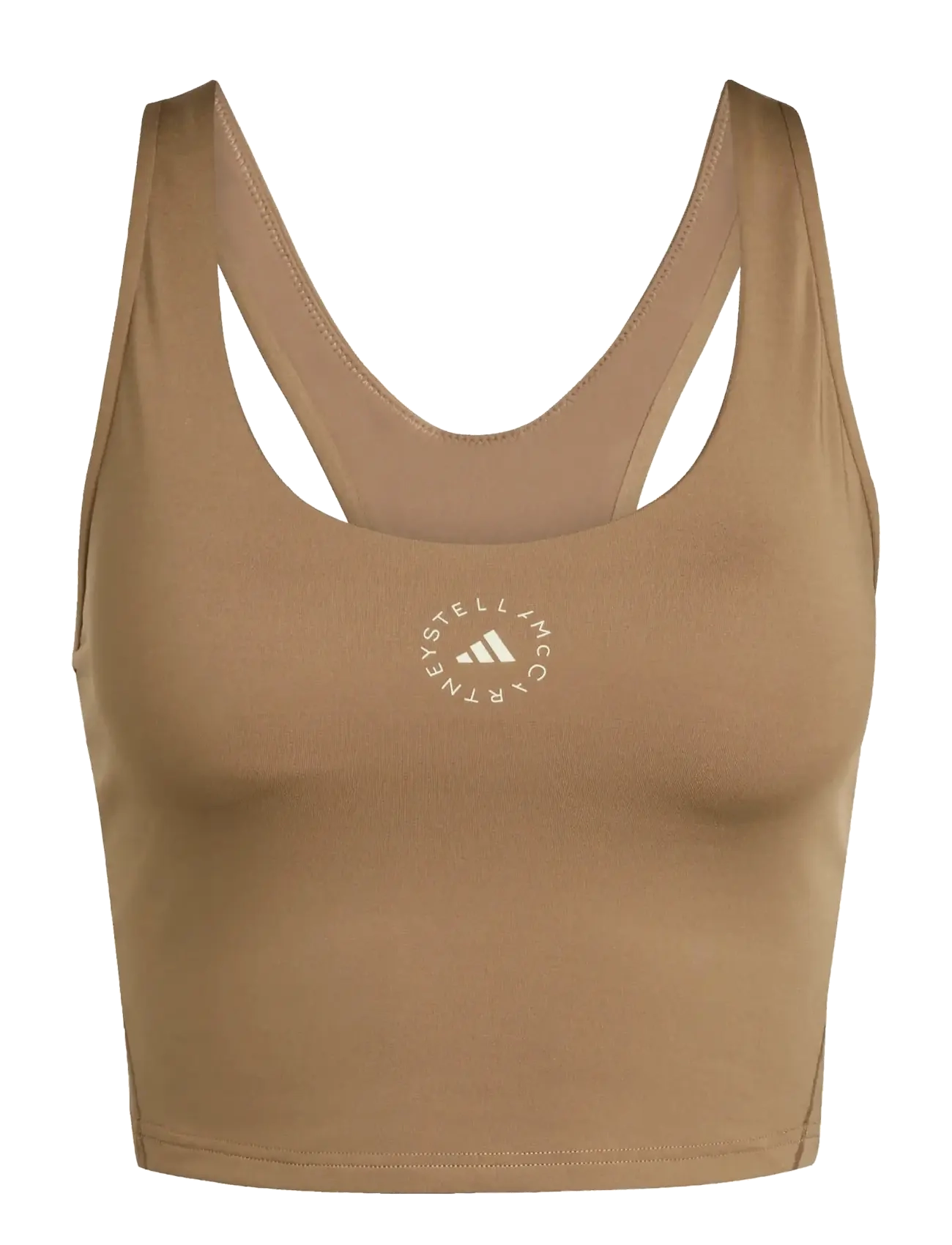 adidas by Stella McCartney aSMC TST CROP - adidas - BRNMOS / beige