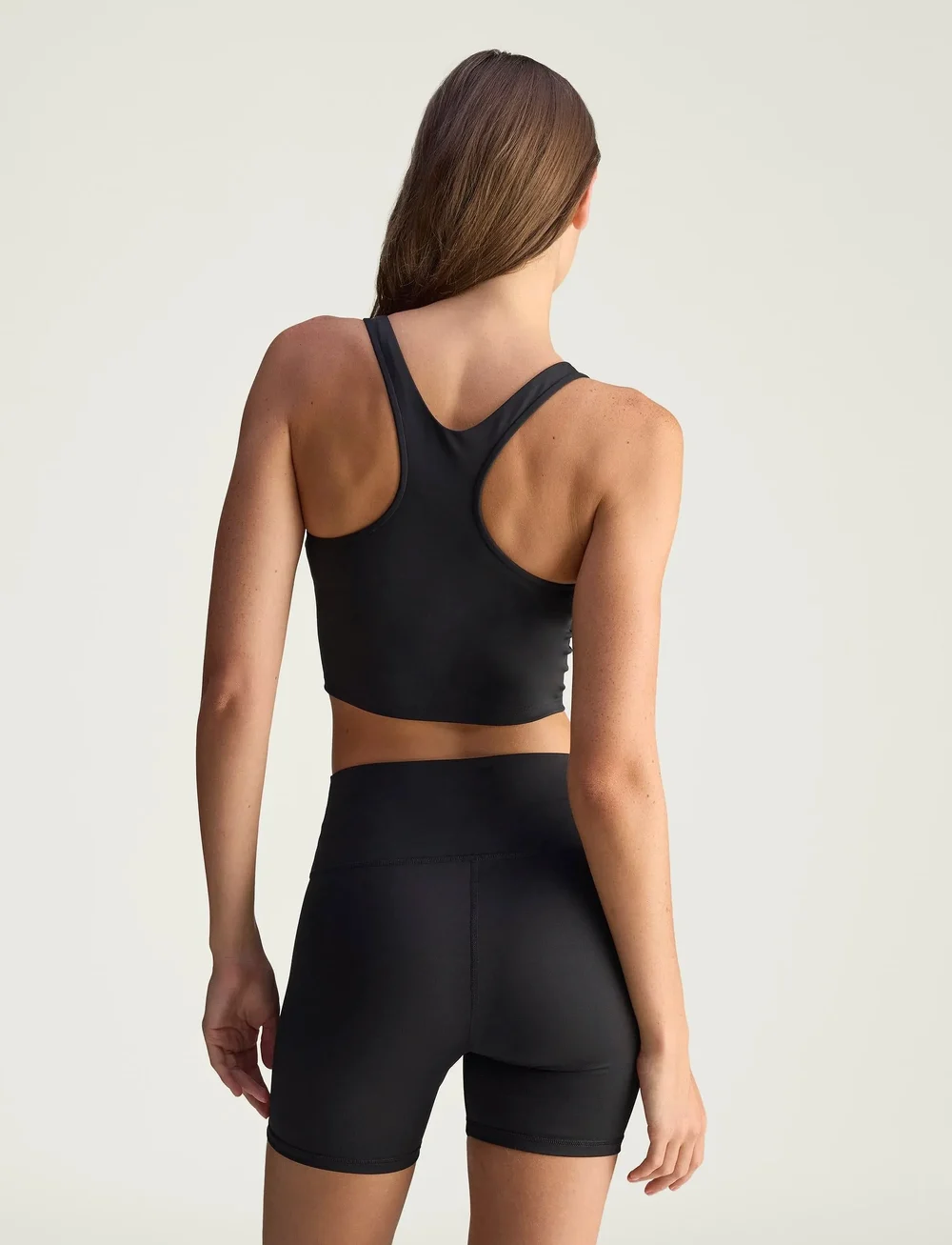 adidas by Stella McCartney - aSMC TST CROP - nabapluusid - black - 2