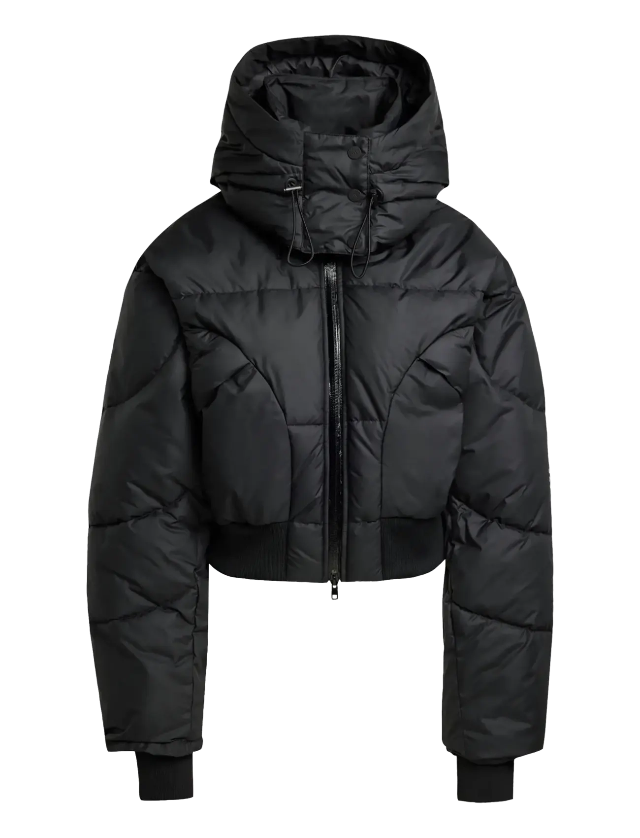 adidas by Stella McCartney aSMC CROP PUF - adidas - BLACK / black