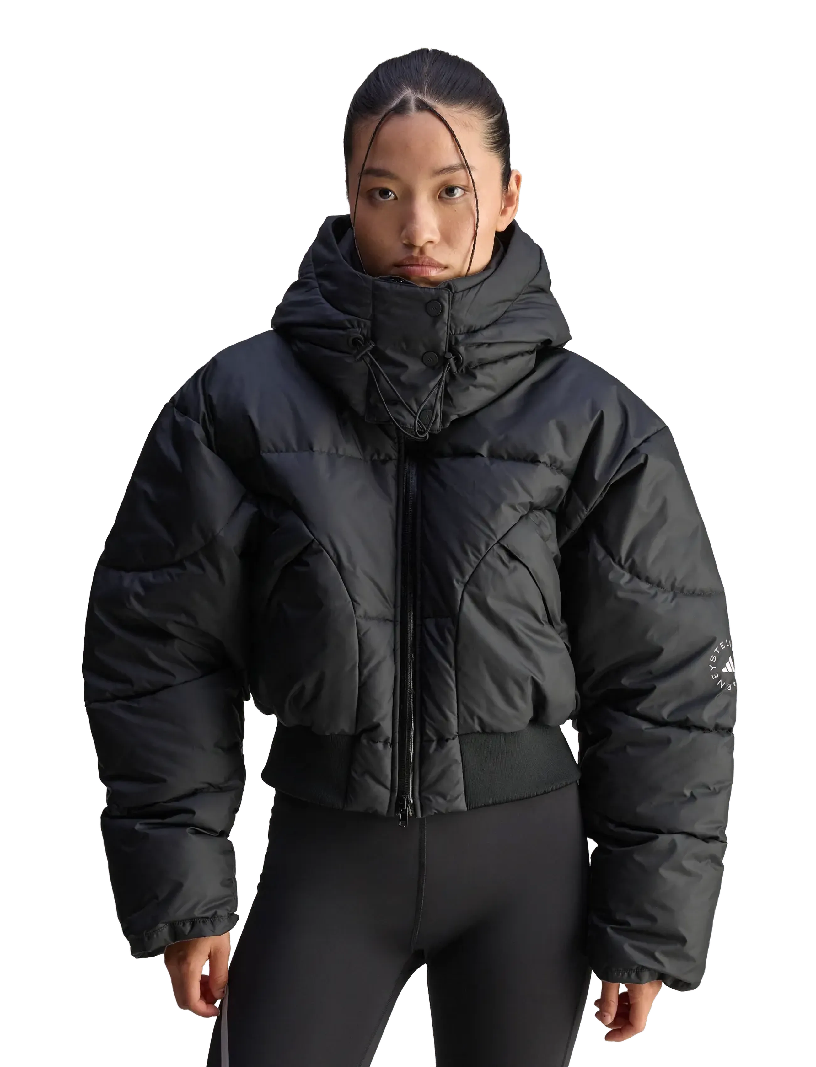 adidas by Stella McCartney - aSMC CROP PUF - black - 2