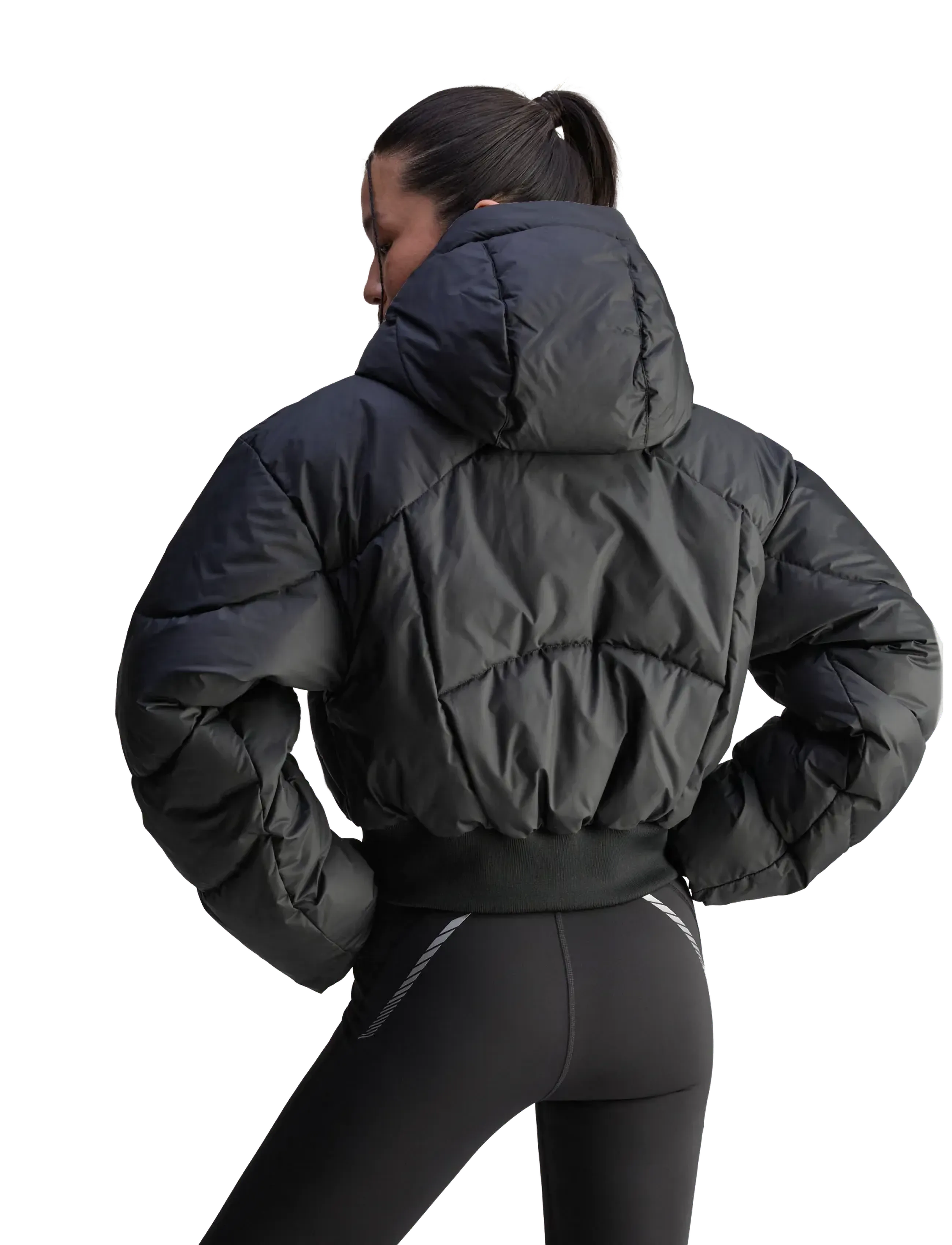 adidas by Stella McCartney - aSMC CROP PUF - black - 5