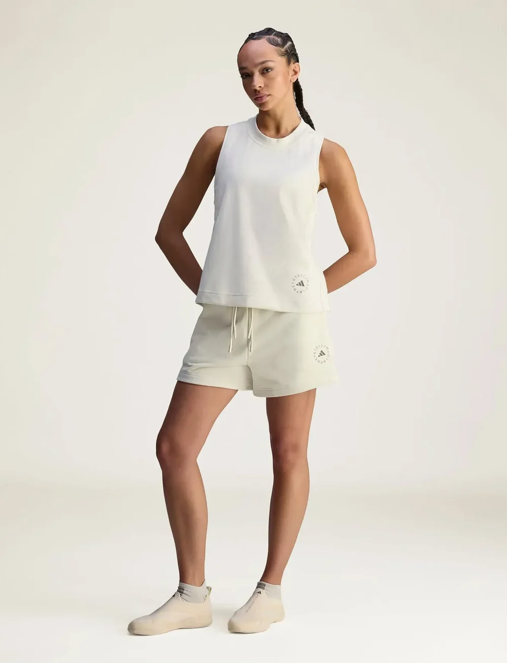 adidas by Stella McCartney - aSMC LOGO TK - linnen - almmil - 0