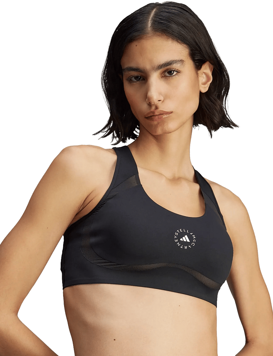 adidas by Stella McCartney - aSMC TPR PI BRA - medium support - black - 4