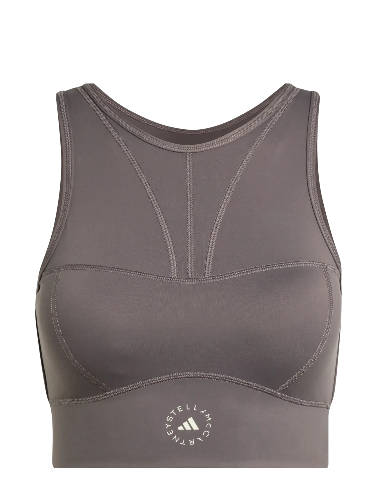 adidas by Stella McCartney aSMC TPR CR TOP - Underkläder - CHACOA / brown