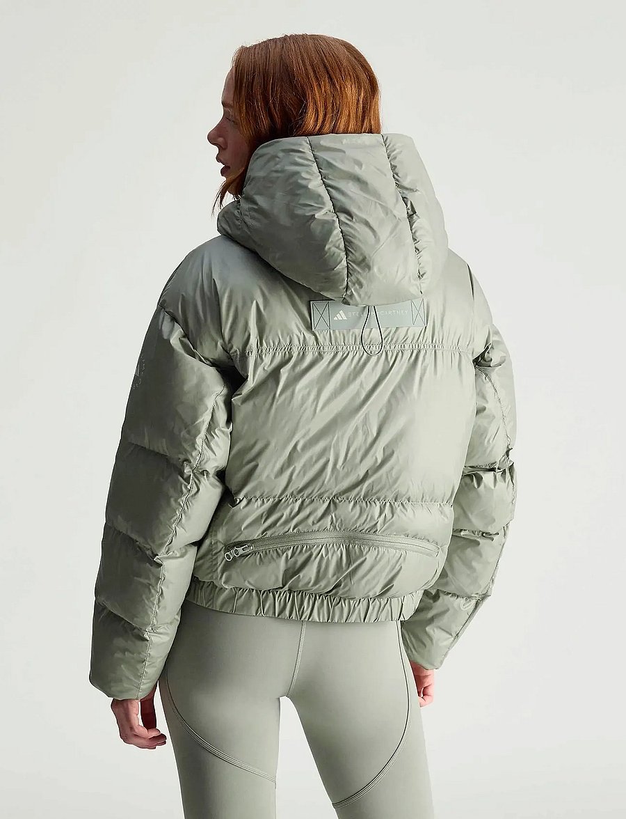 adidas by Stella McCartney - aSMC SHORT PUF - léttir jakkar - stogrn - 2