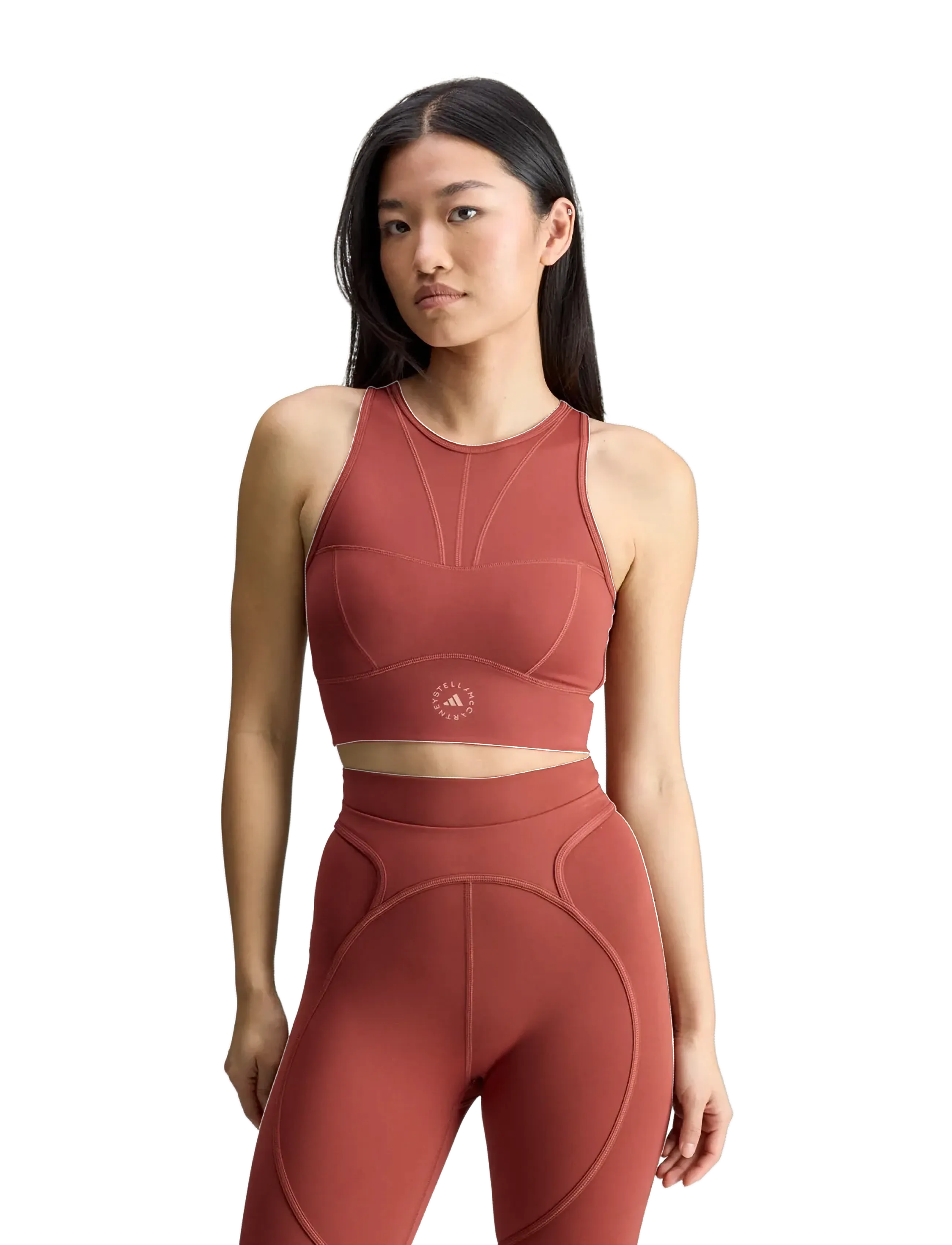 adidas by Stella McCartney - aSMC TPR CR TOP - któtkie bluzki - bursie - 3