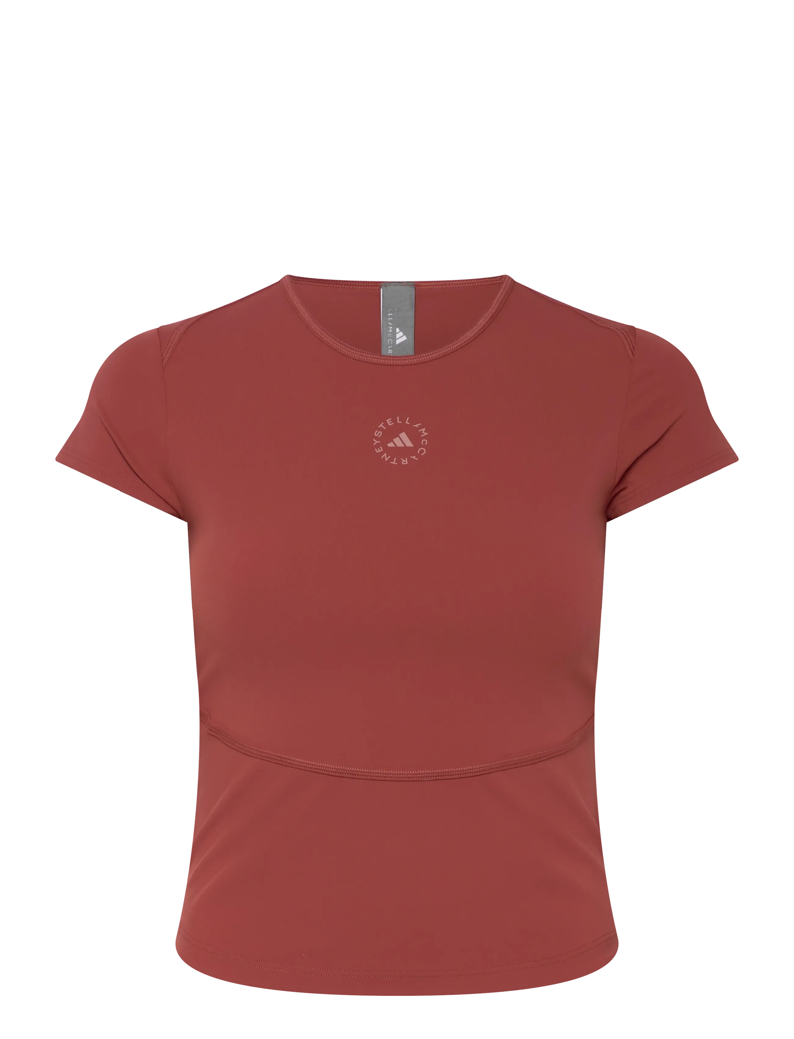 adidas by Stella McCartney aSMC TPR TEE - Overdele - BURSIE / burgundy