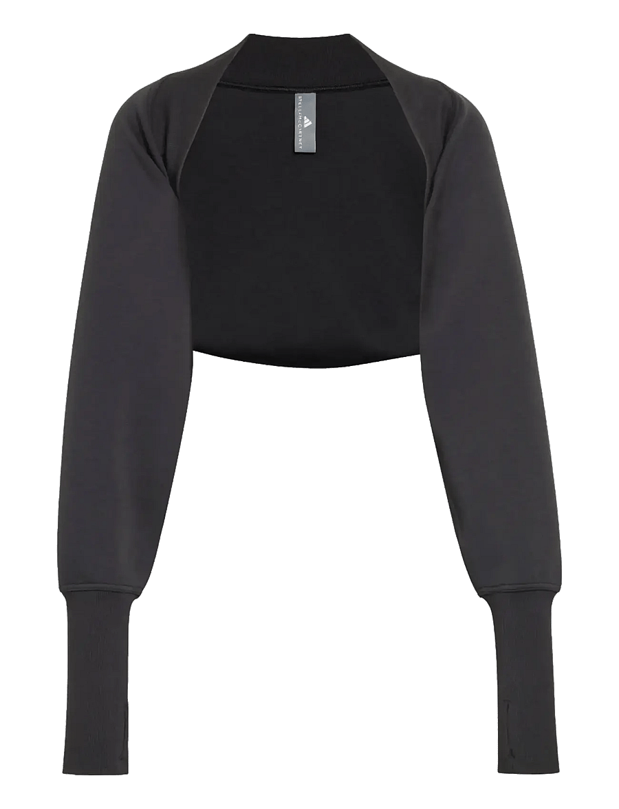 adidas by Stella McCartney - aSMC STD SHRUG - crop tops - black - 1