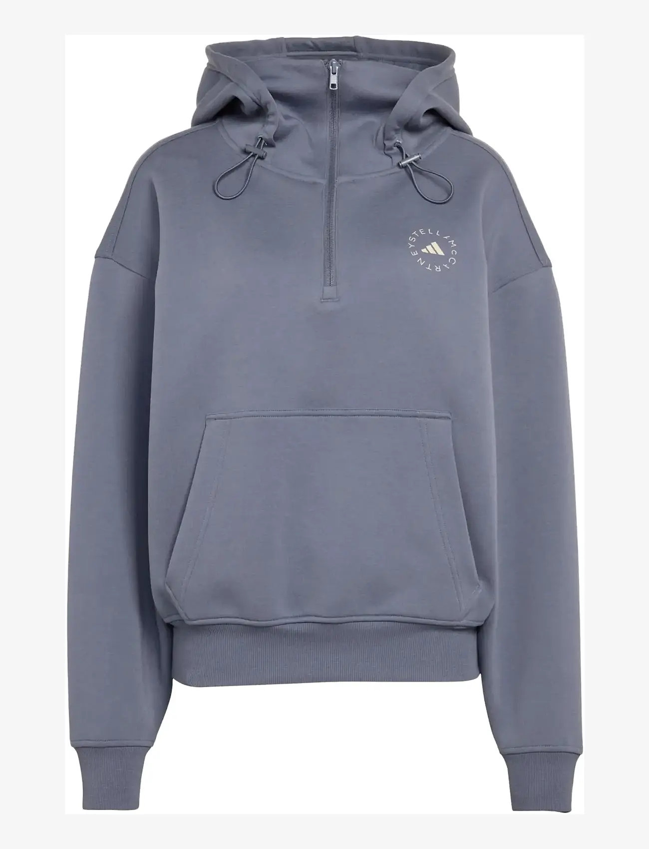 adidas by Stella McCartney - aSMC HALFZIP HD - kapuzenpullover - onix - 1